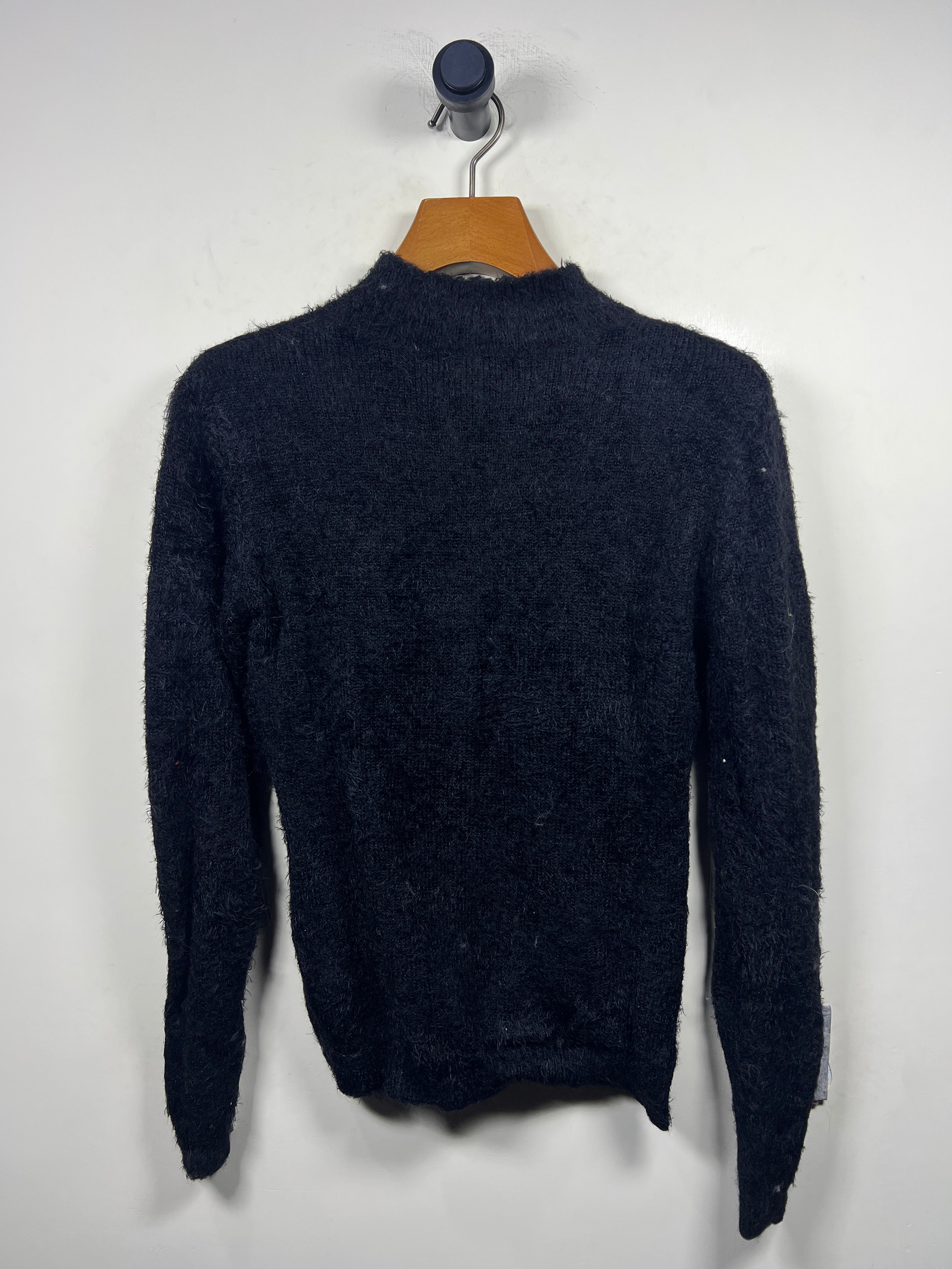Shein Mockneck Velvet Sweater (Women) (Small)