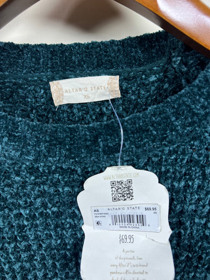 Altard State Crop Velvet Sweater (Women) (Small)