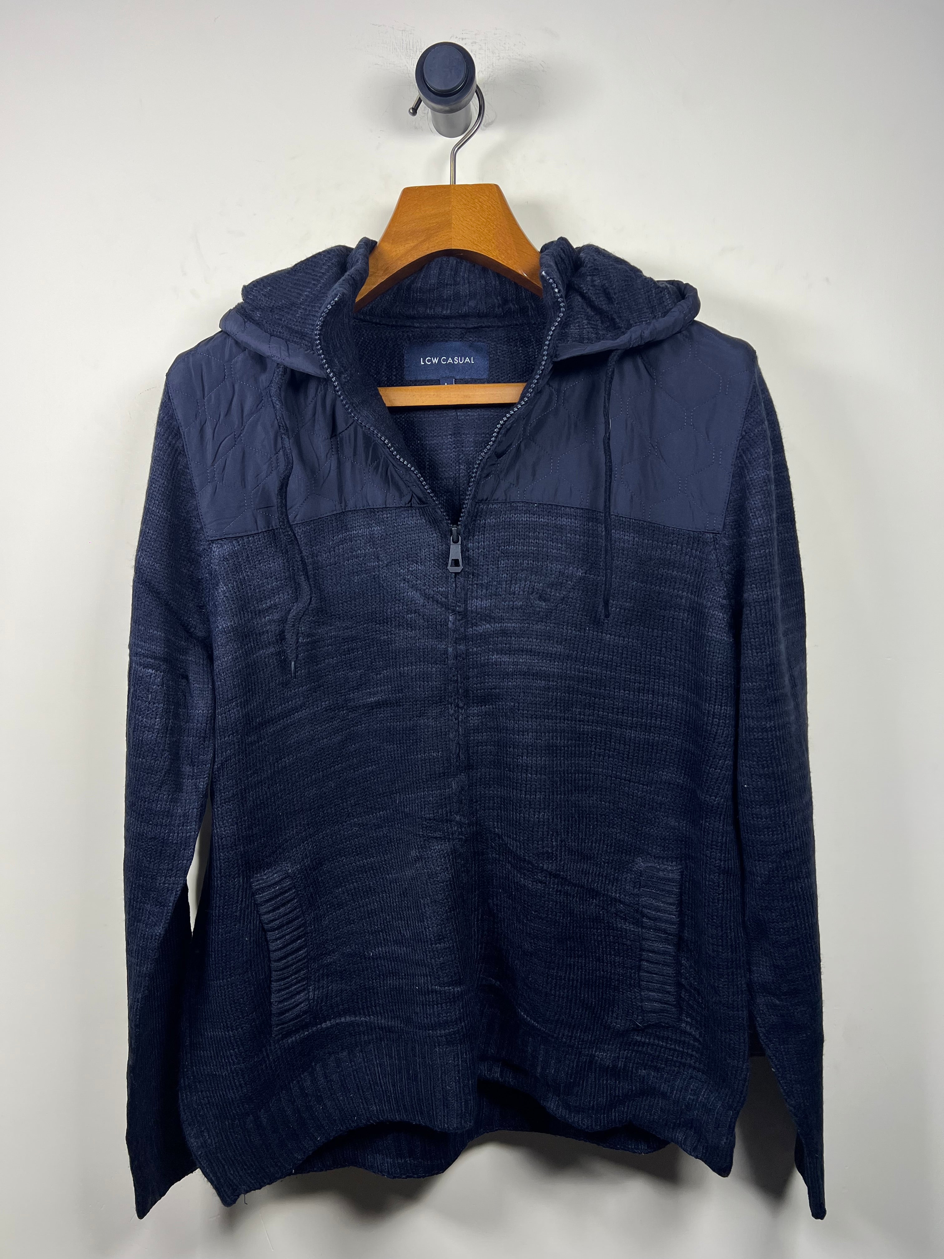 LCW Casual Zipper Sweater (Medium-Large)