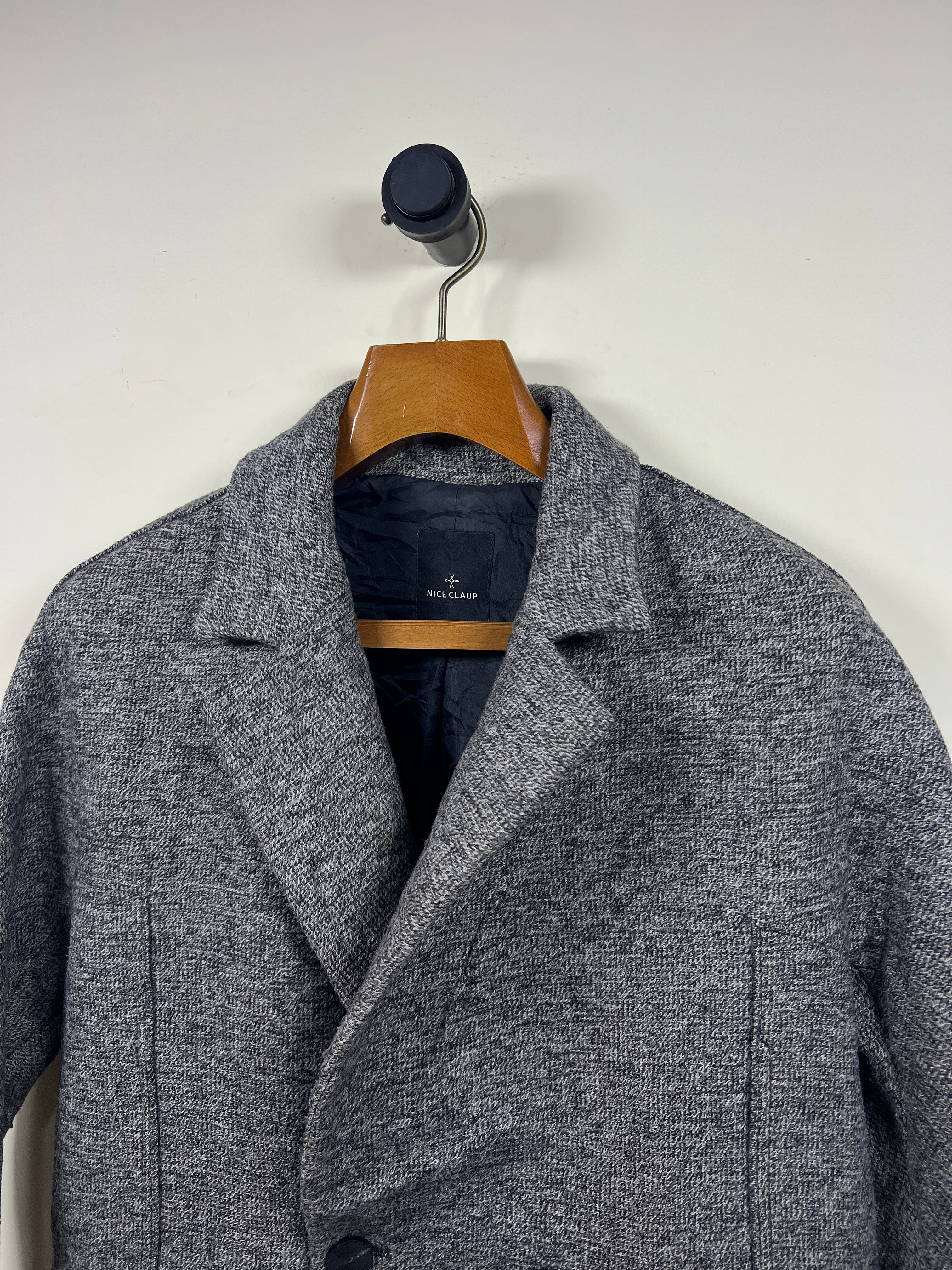 Nice Claup Wool Long Coat (Women) (Medium-Large)
