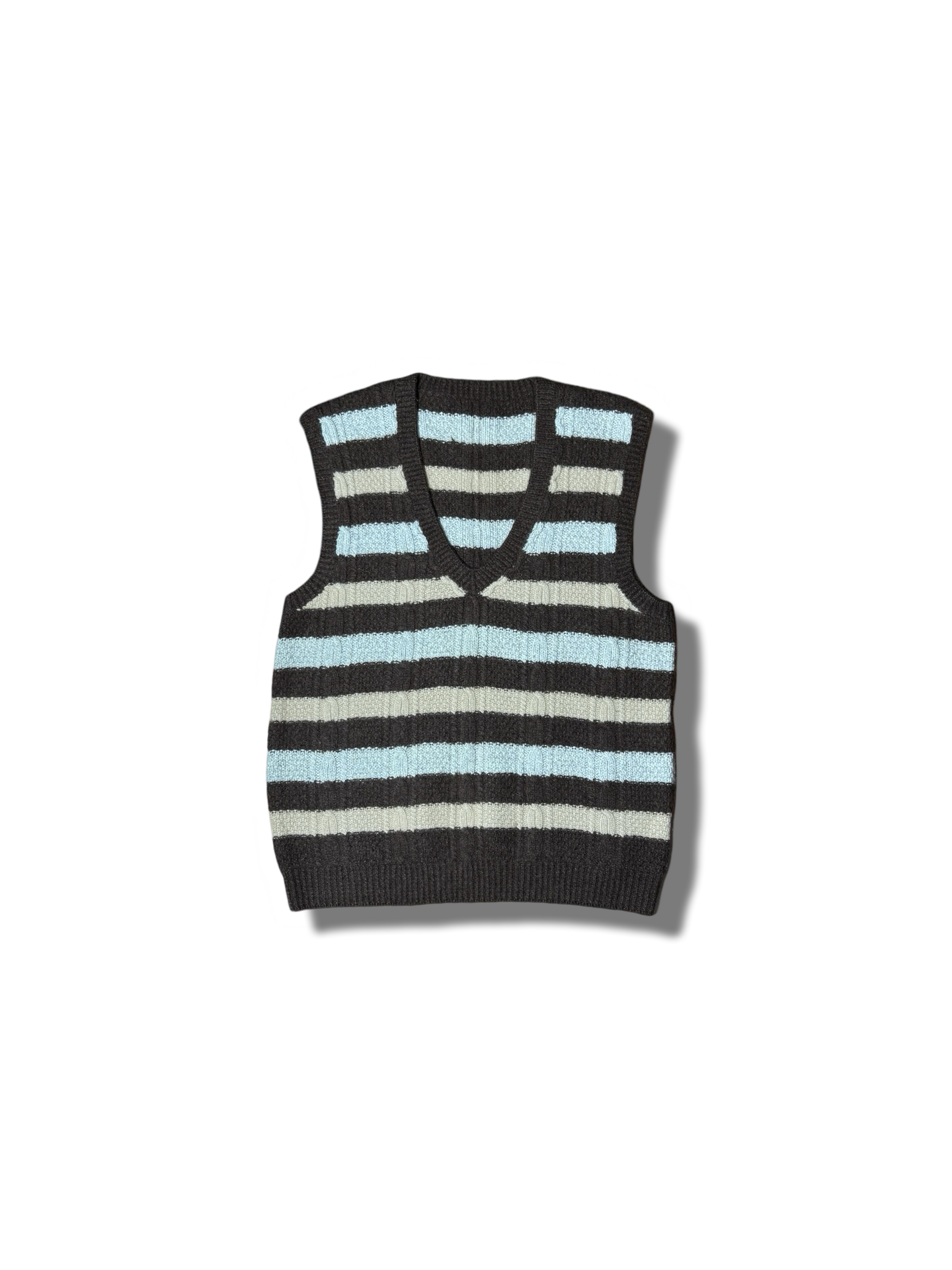 Knitted Sleeveless Sweater (F) (Small-Medium)