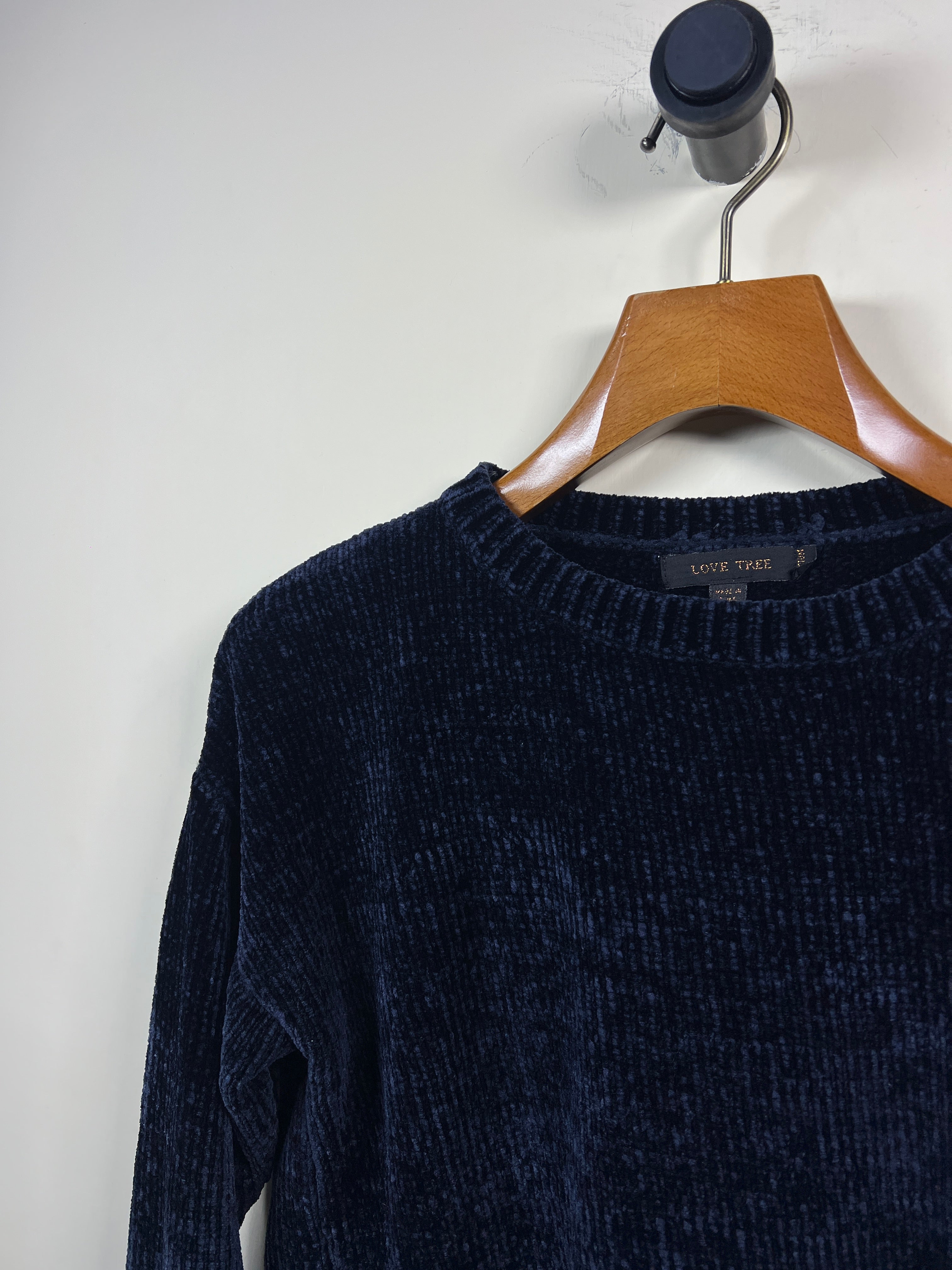 Love Tree Velvet Sweater (Women) (X-Large)