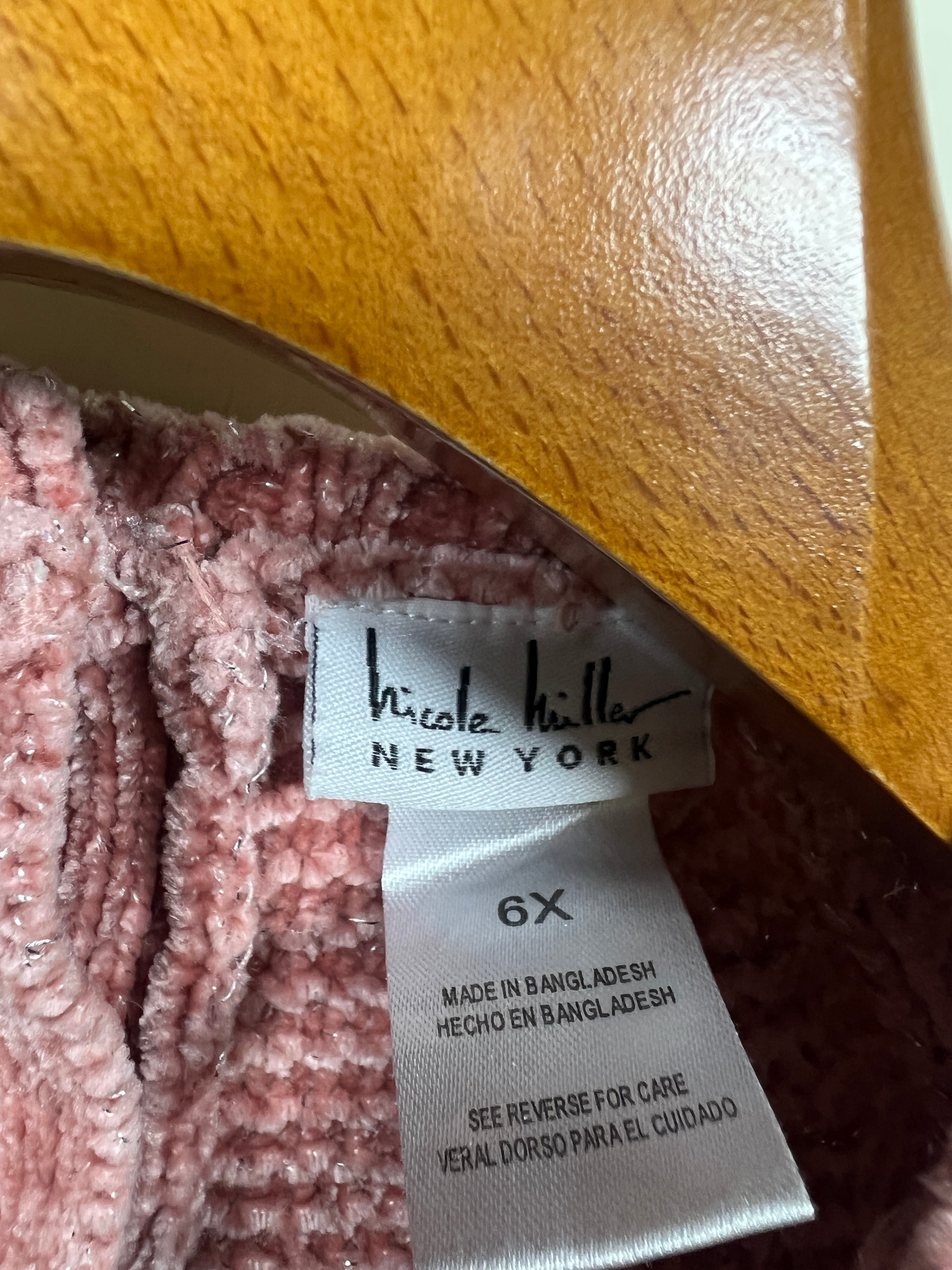 Hicole Velvet Sweater (Women) (X-Small/Small)