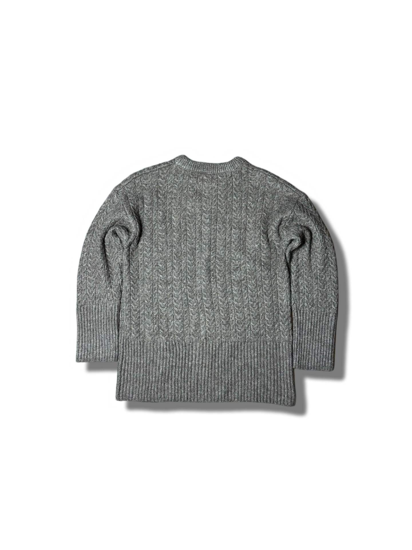 Primark Cable Knit Wool Sweater (F) (Small-Medium)