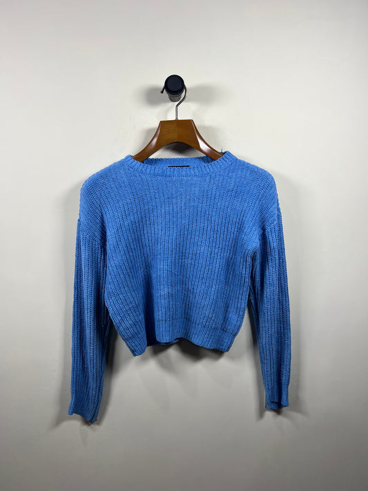 Dkny Crop Velvet Sweater (Women) (Medium-Large)