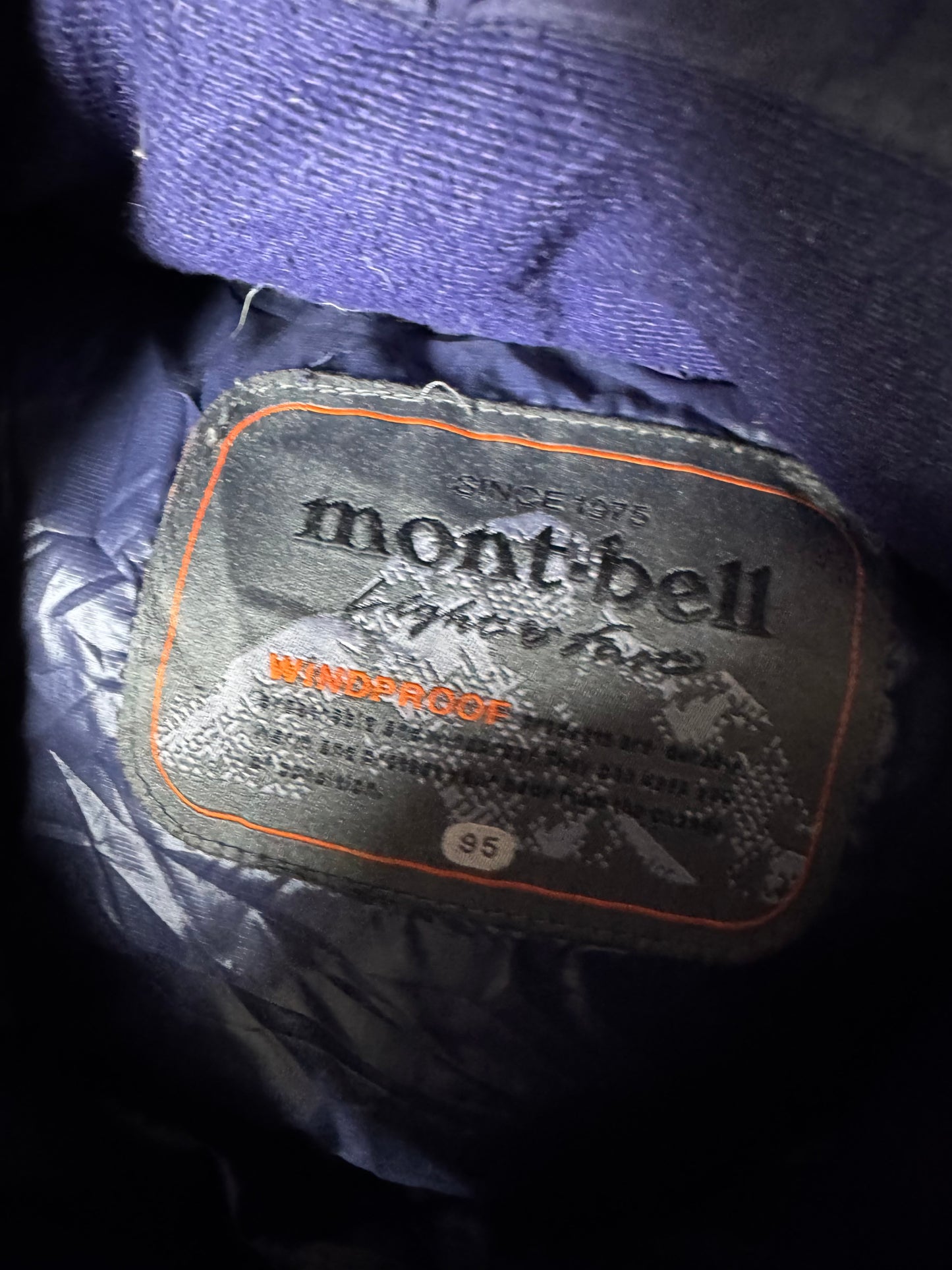 Montbell Windproof Duck Down Jacket (Medium-Large)