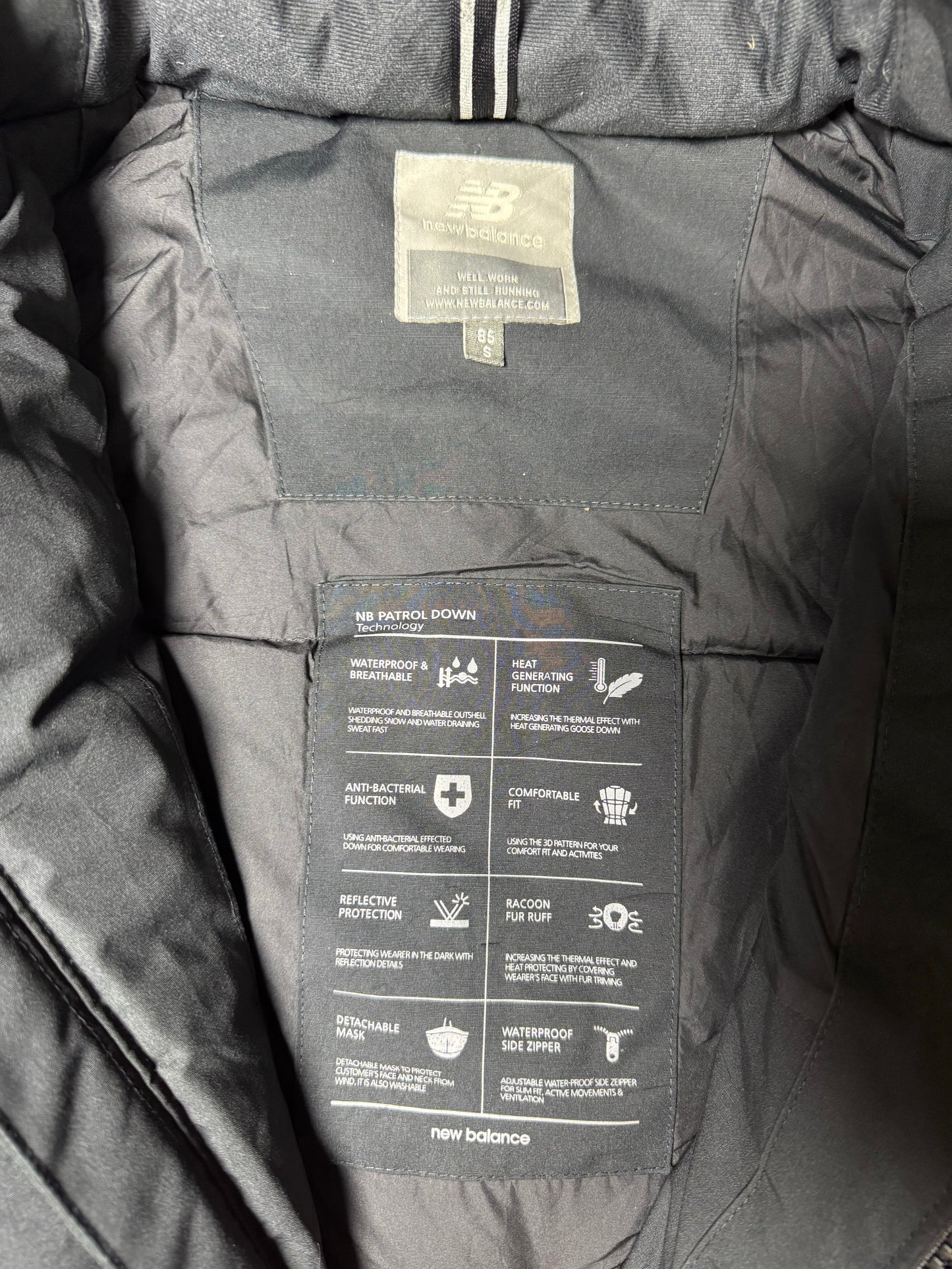 New Balance Patrol Goose Down Jacket (Medium)