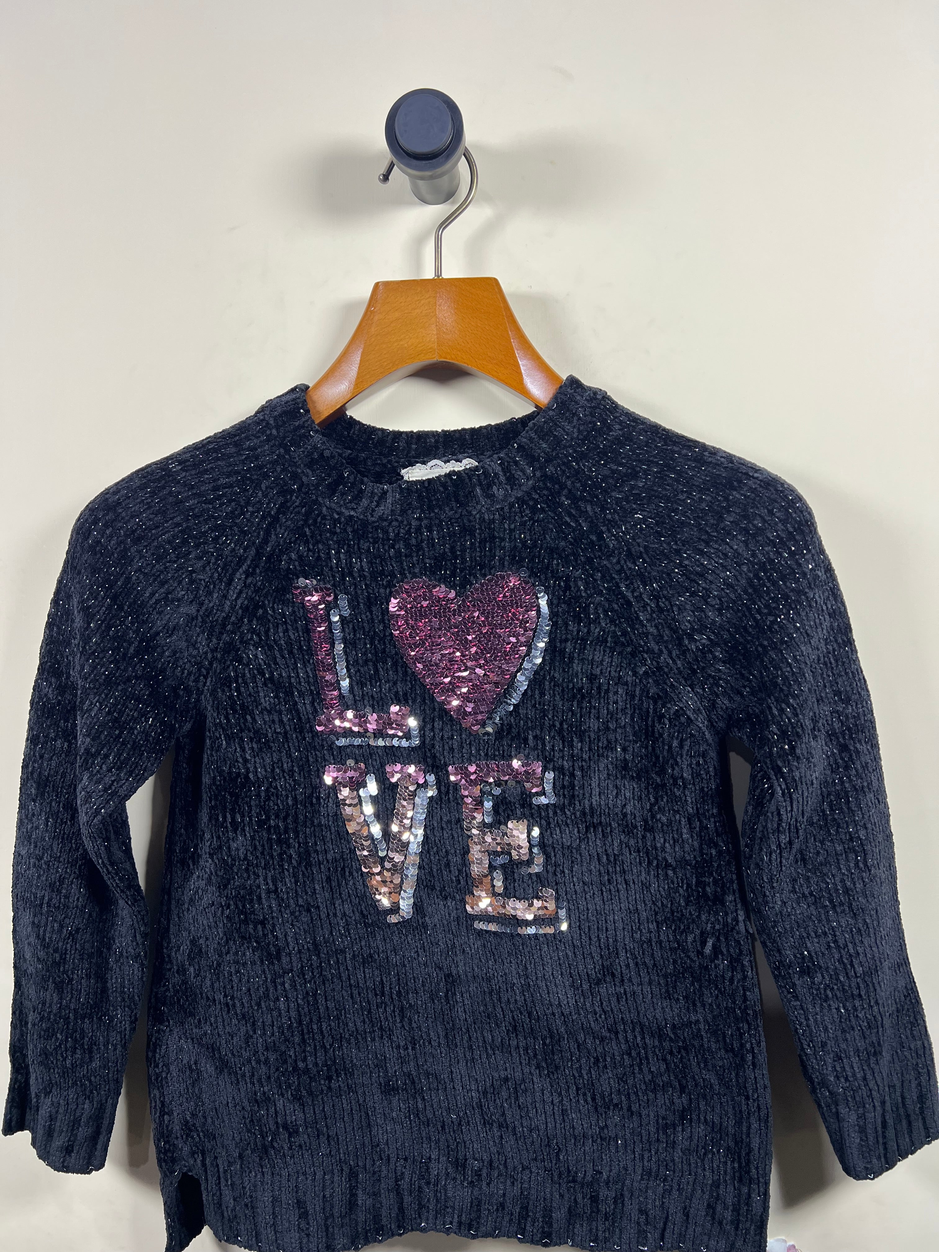 Between Velvet Sweater (Women) (X-Small/Small)