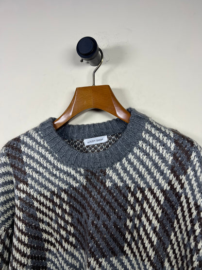 Judy Shop Cable Knitted Sweater (Women) (Large/X-Large)