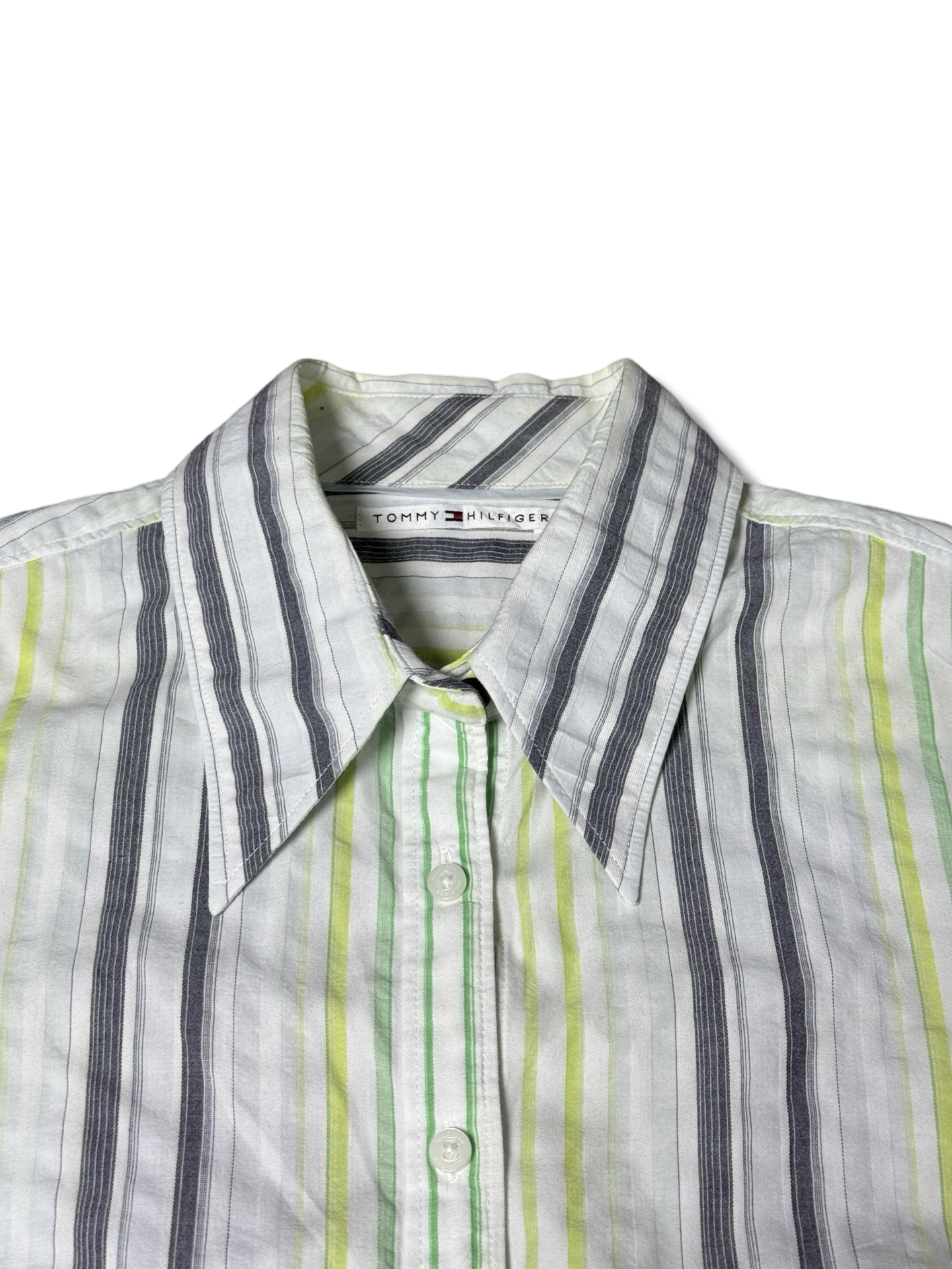 Tommy Hilfiger Buttoned Up Dress Shirt (F) (Medium)