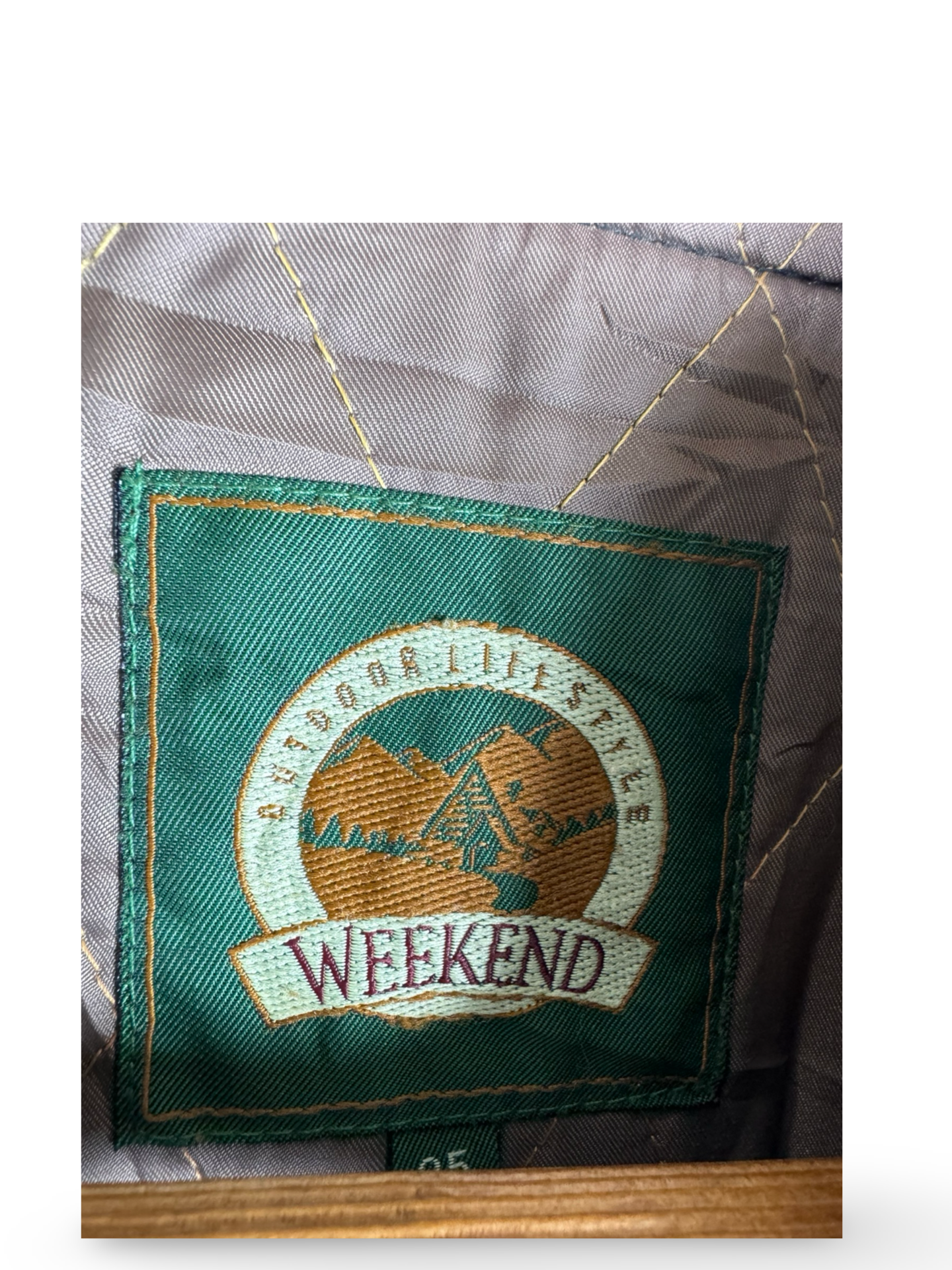 Weekend Varsity Suade Jacket (Large/X-Large)