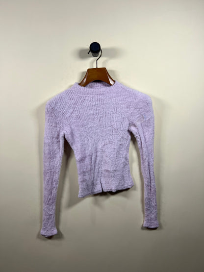 Nobo Crop Velvet Sweater (Women) (X-Small)