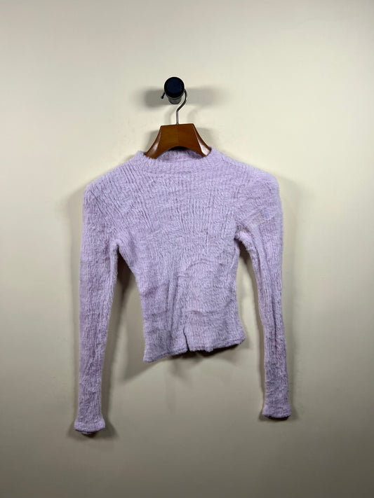 Nobo Crop Velvet Sweater (Women) (X-Small)