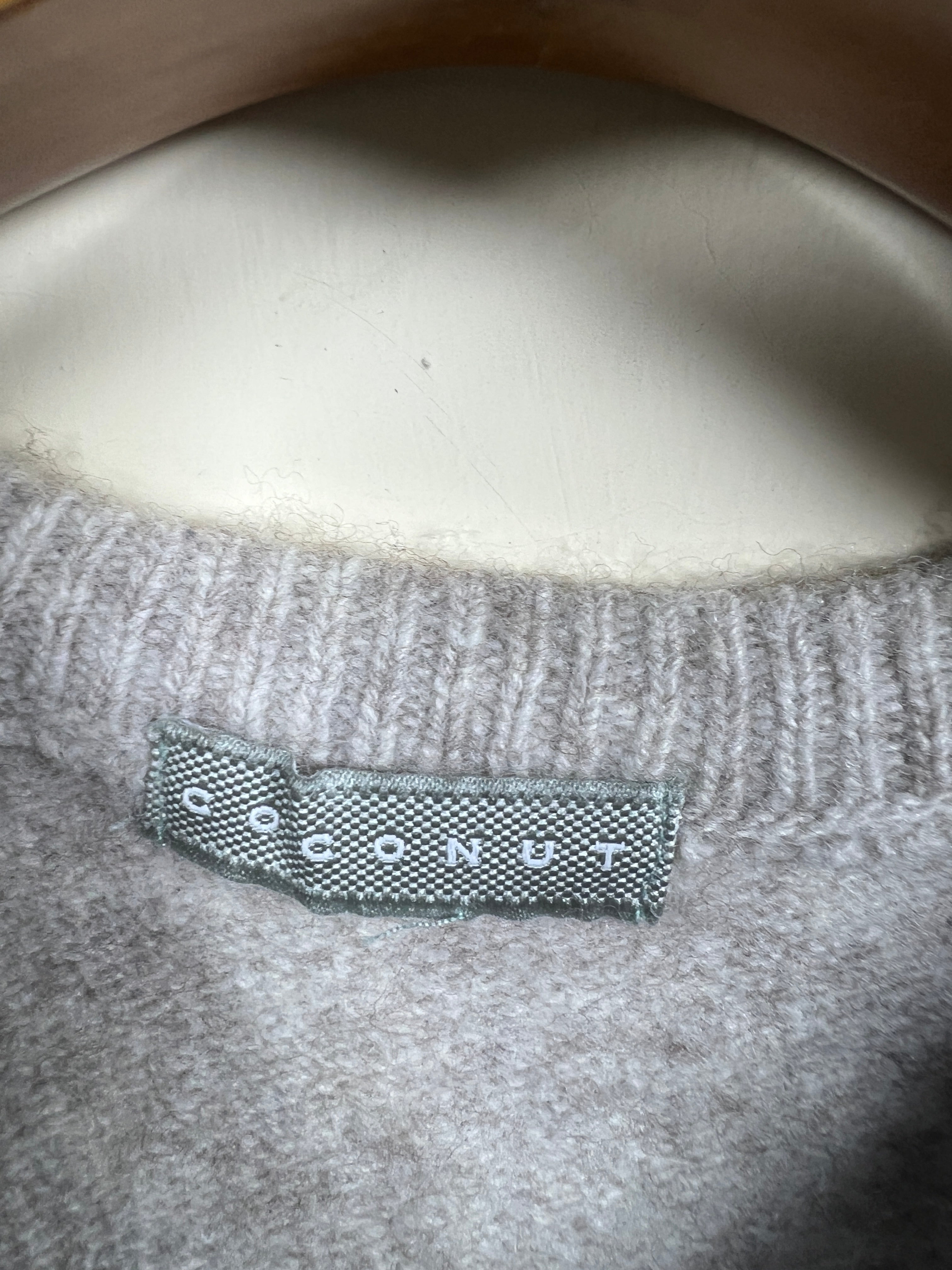 Coconut Lambwool Sweater (Women) (X-Small/Small)