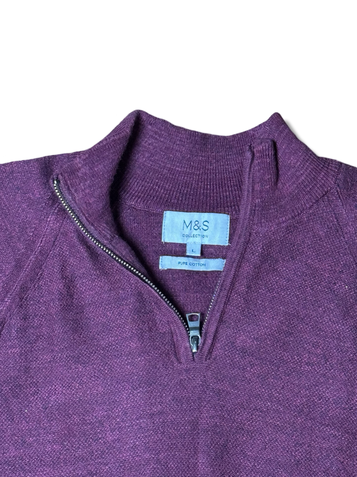 Marks&Spencer Zipper Sweater (Medium-Large)