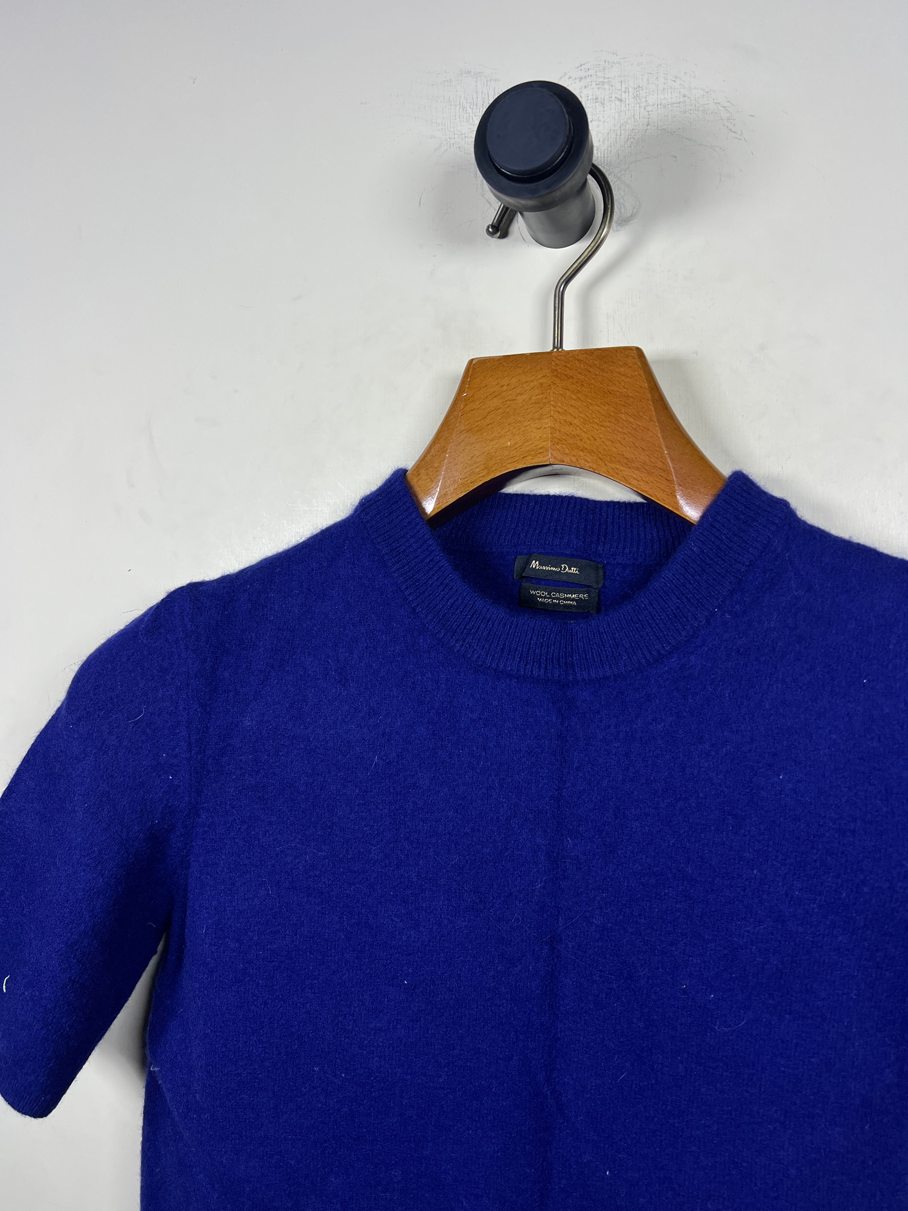 Mossimo Dutti Lambswool Crop Sweater (Women) (Small)