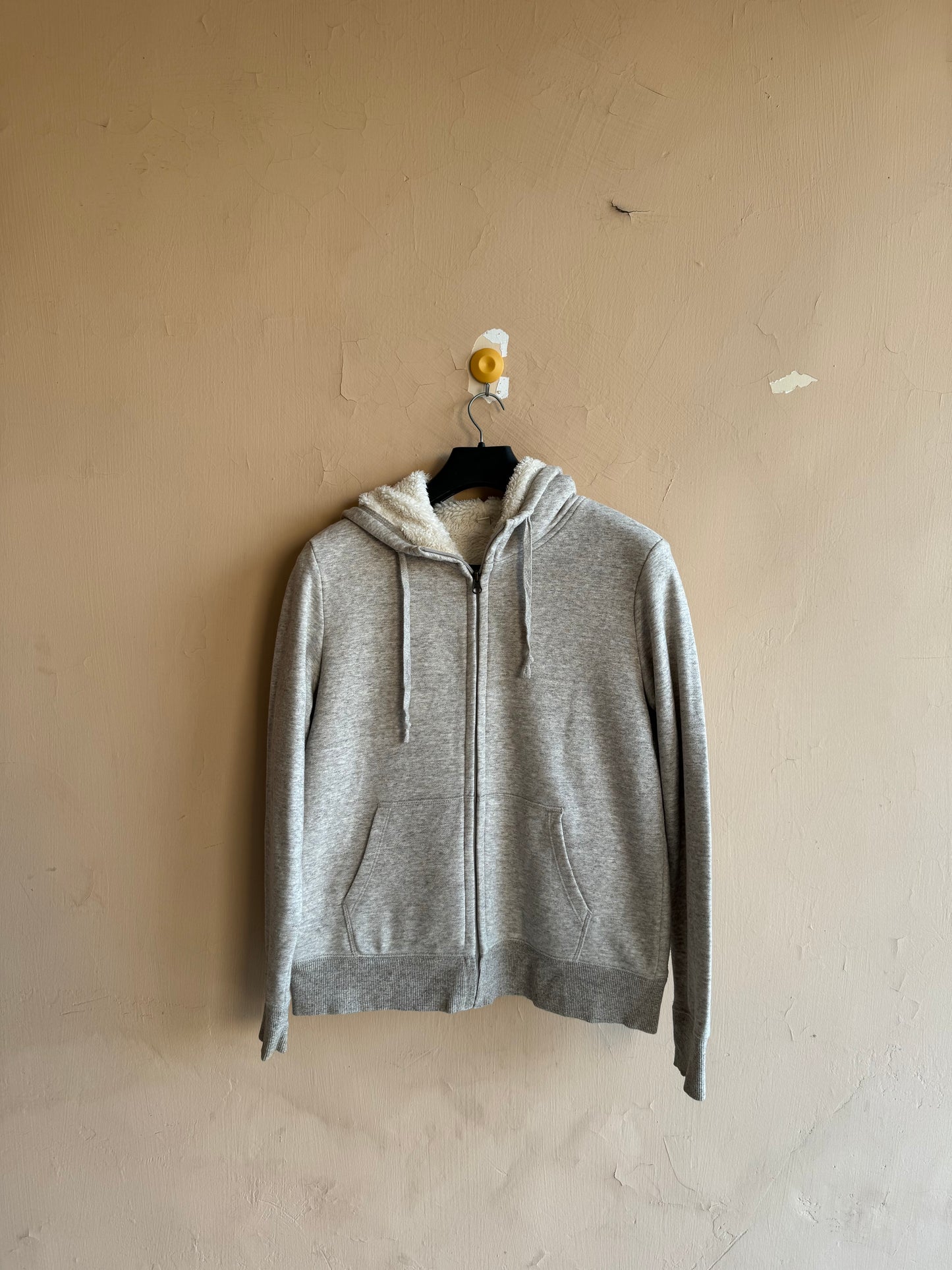 Uniqlo Teddy Zipper Hoodie (Small-Medium)