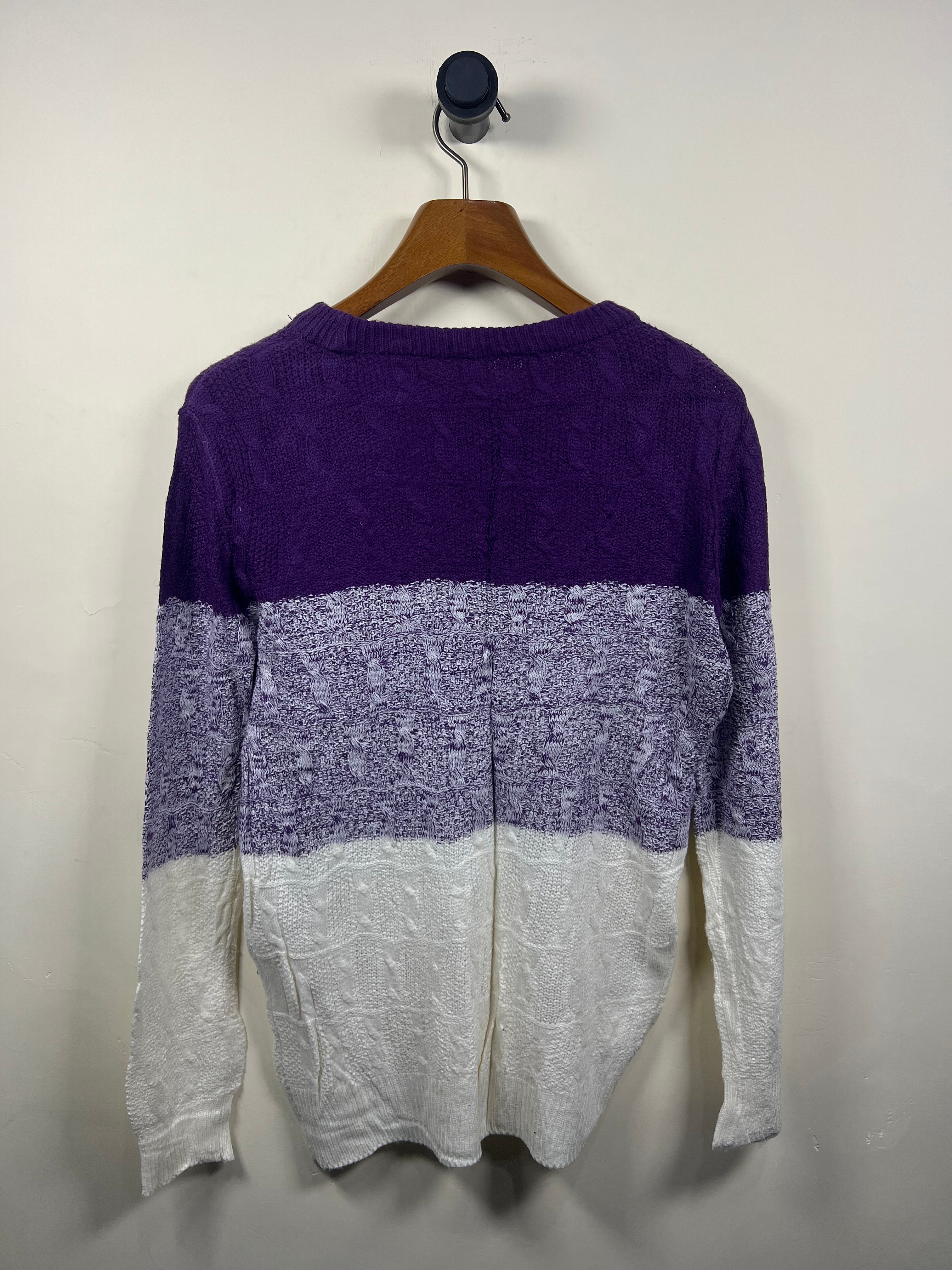 Cable Knitted Sweater (Medium)