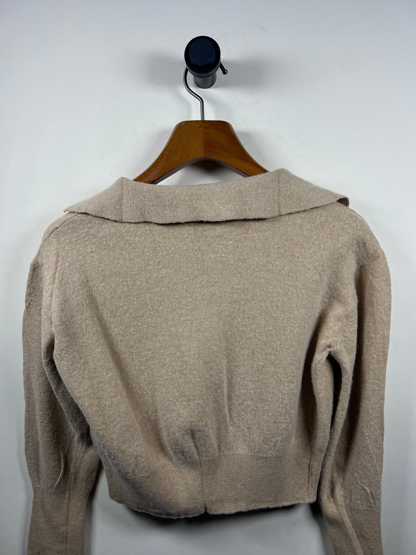 The Ray Lambswool Crop Sweater (Women) (Small-Medium)