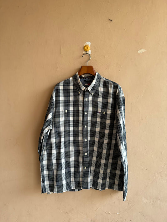 Tommy Hilfiger Buttoned Down Casual Shirt (X-Large)