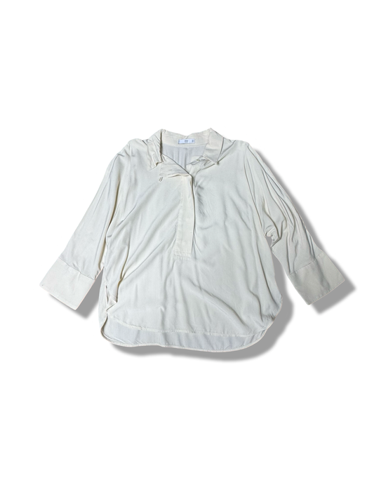 Mango Buttoned Up Dress Shirt (F) (Medium-Large)