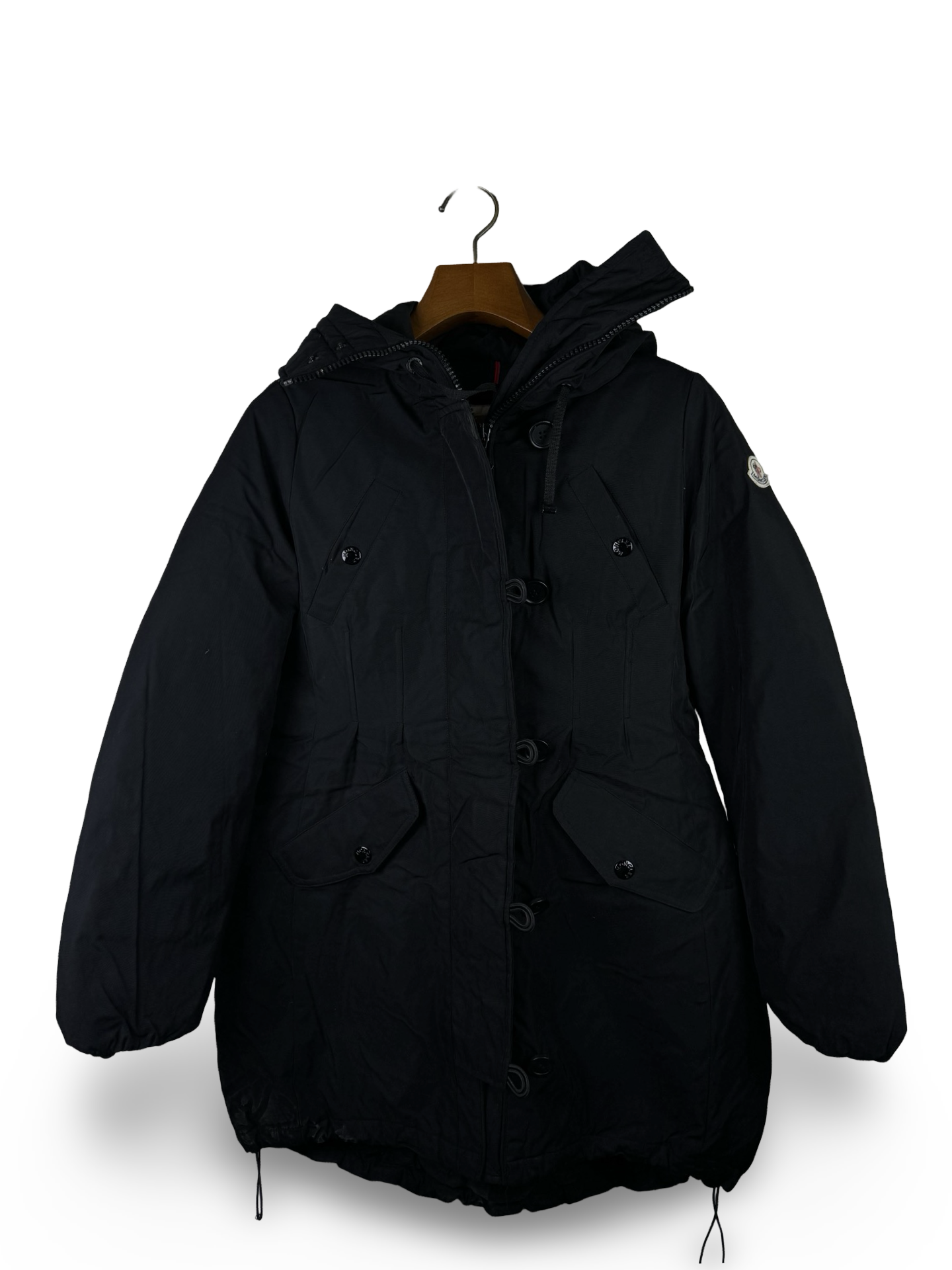 Moncler Puffer Long Jacket (F) (Large)