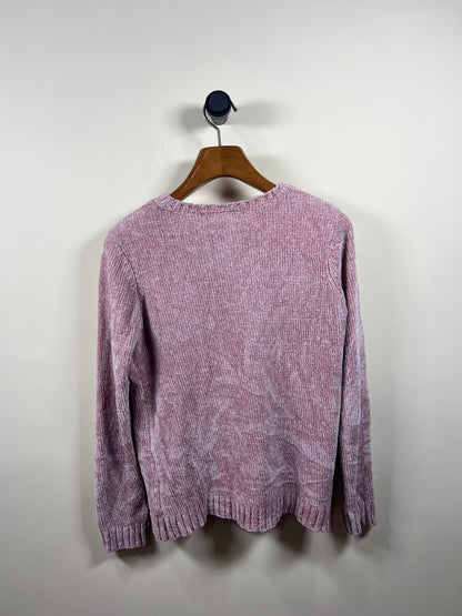 Karen Scott Velvet Sweater (Women) (Medium-Large)