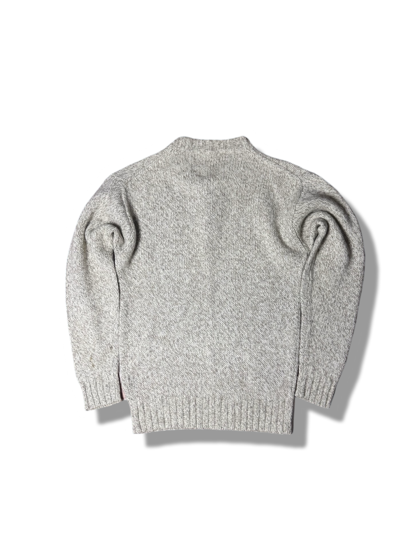 Seahop Old Money Knitted Wool Sweater (Large)