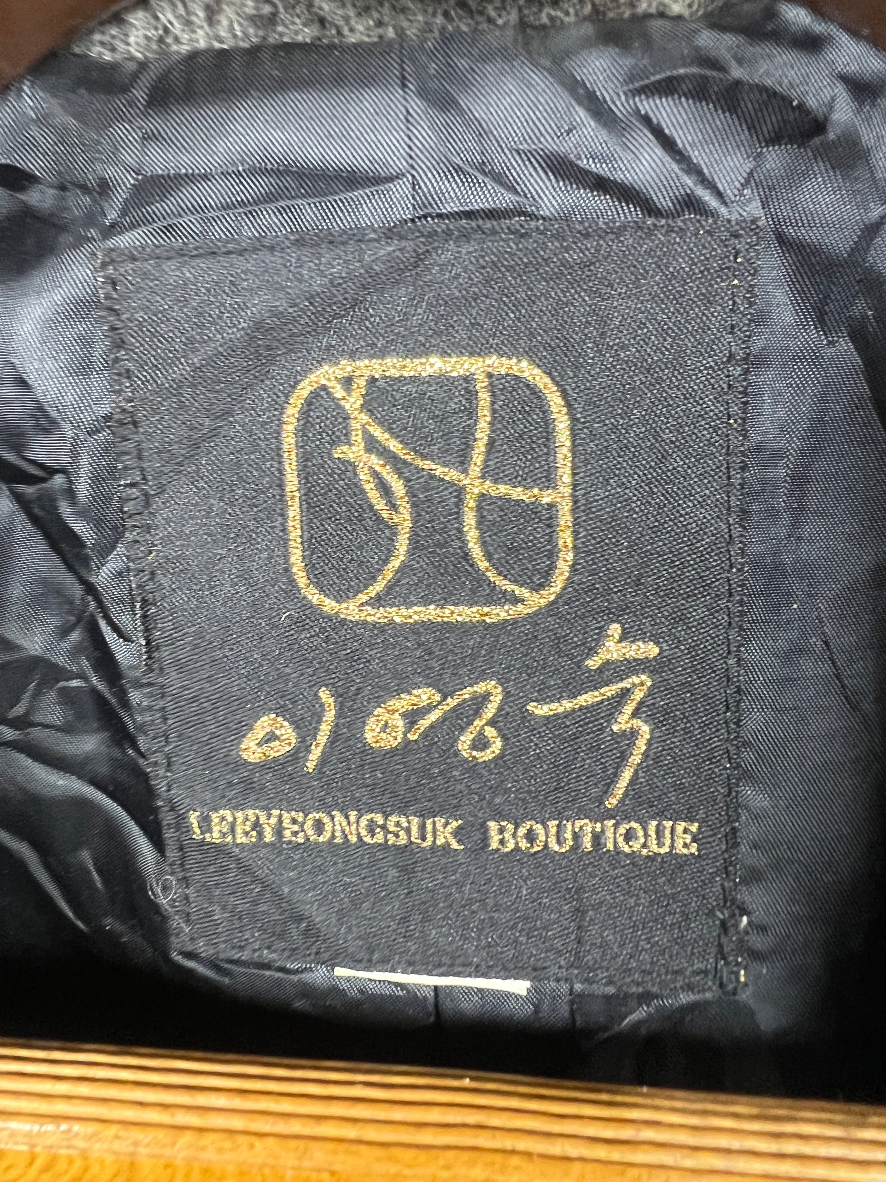 Lee Yeong Suk Wool Long Coat (Women) (Medium-Large)