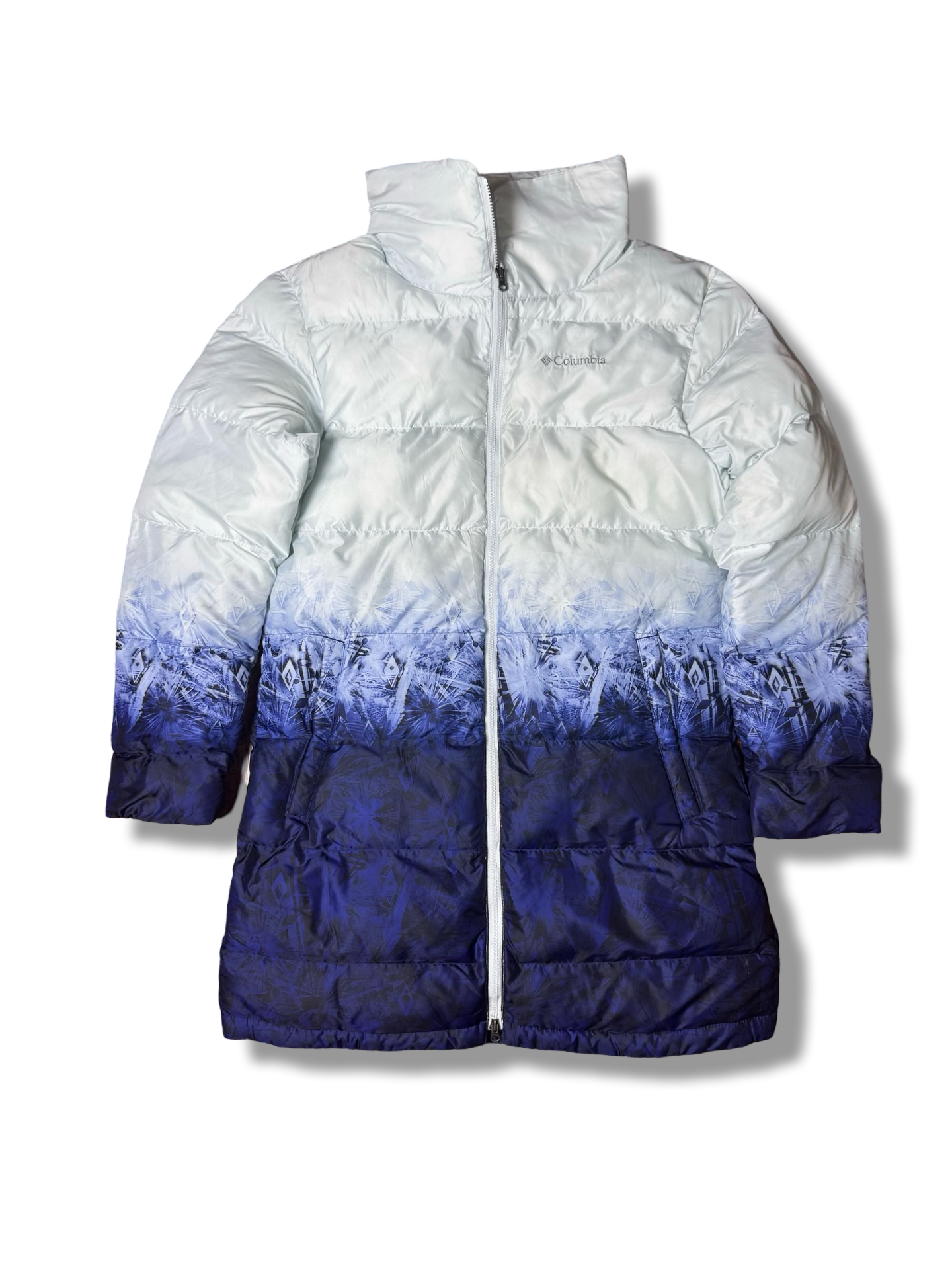 Columbia Long Puffer Jacket (F) (Small-Medium)