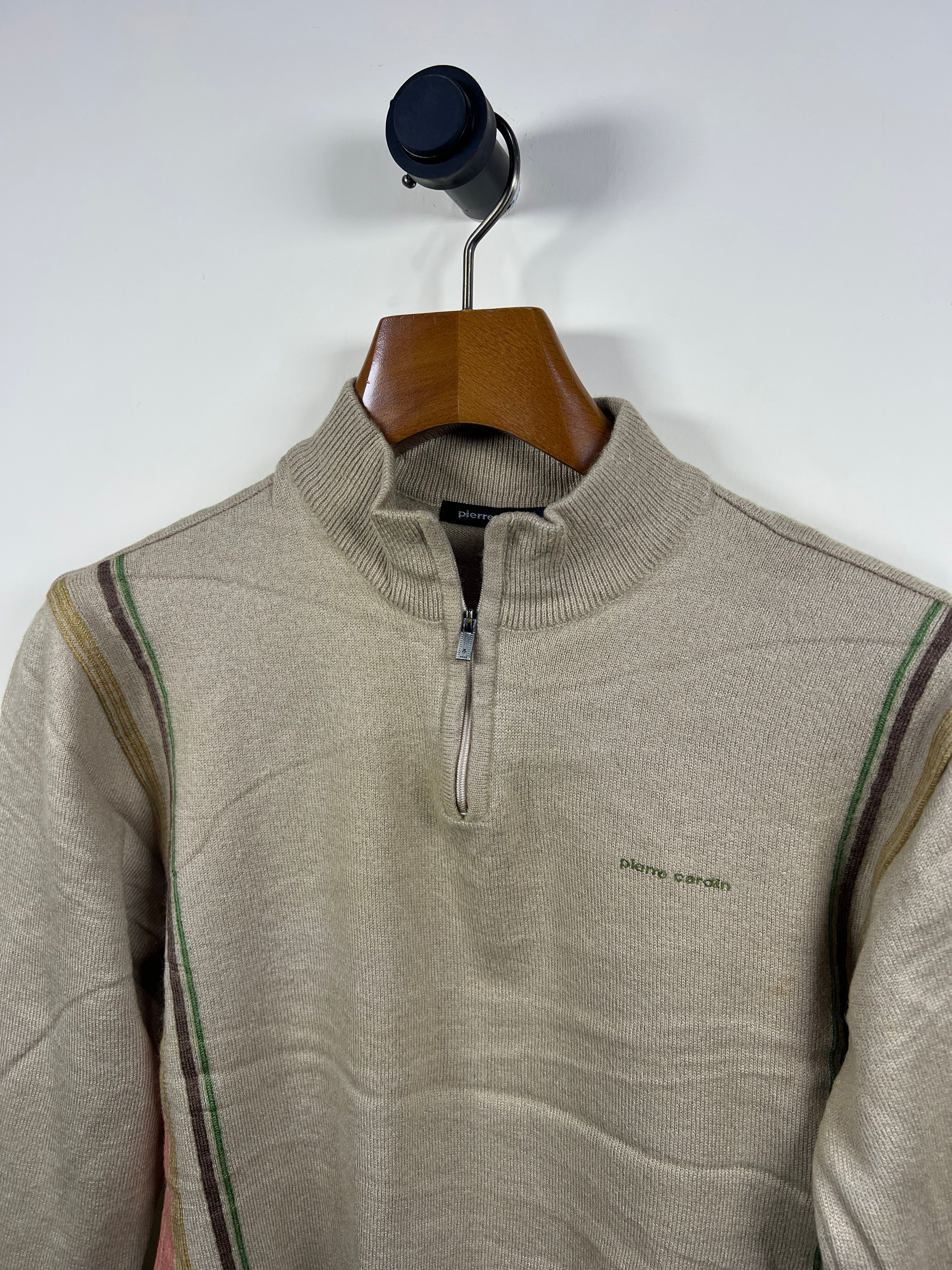 Pierre Cardin Quarter Zipper Sweater (Women) (Medium-Large)