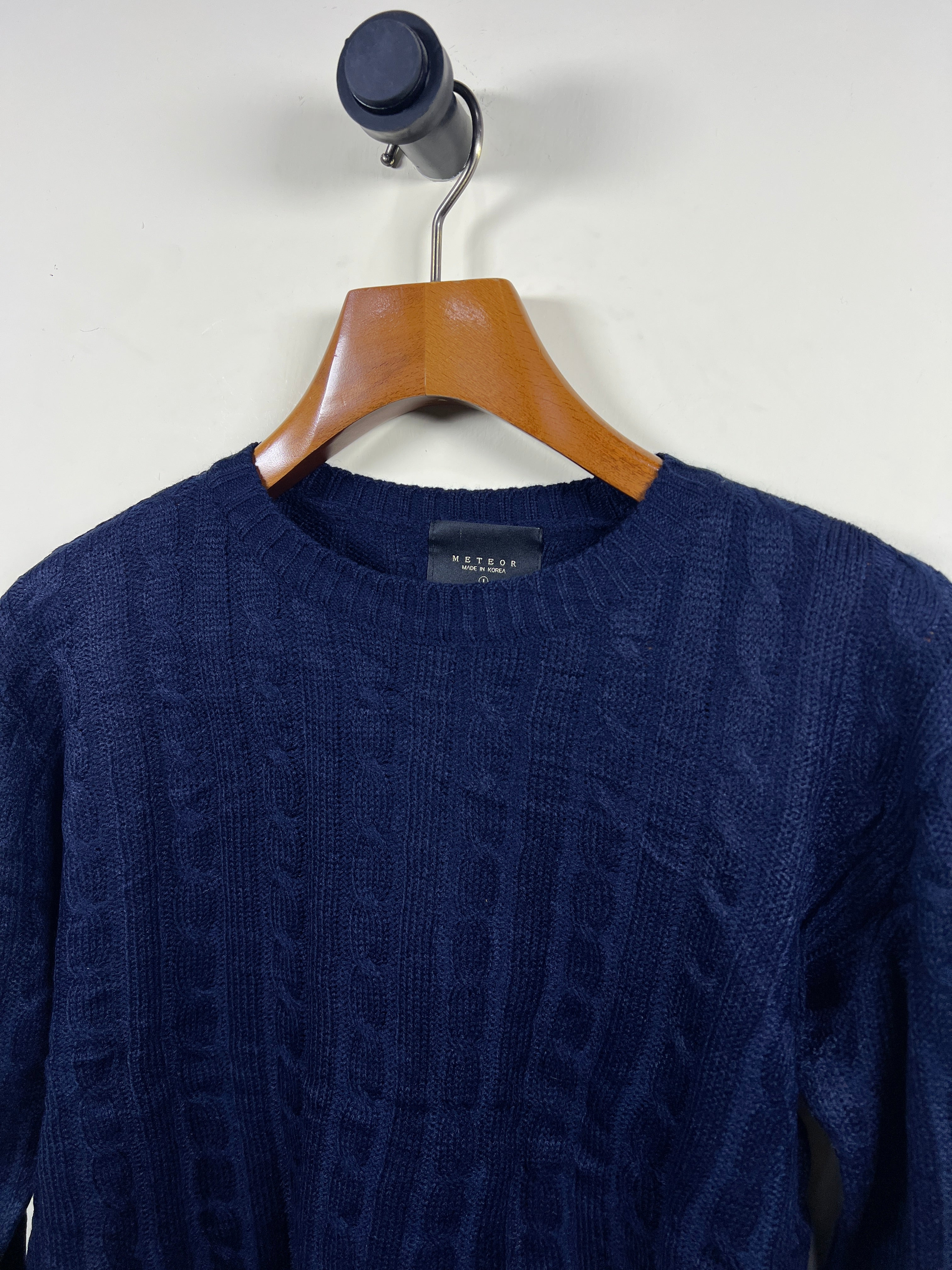Meteor Cable Knitted Sweater (Large)