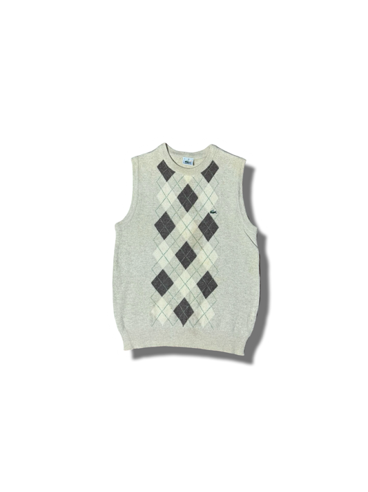 Lacoste Sleeveless Wool Sweater (F) (Small)