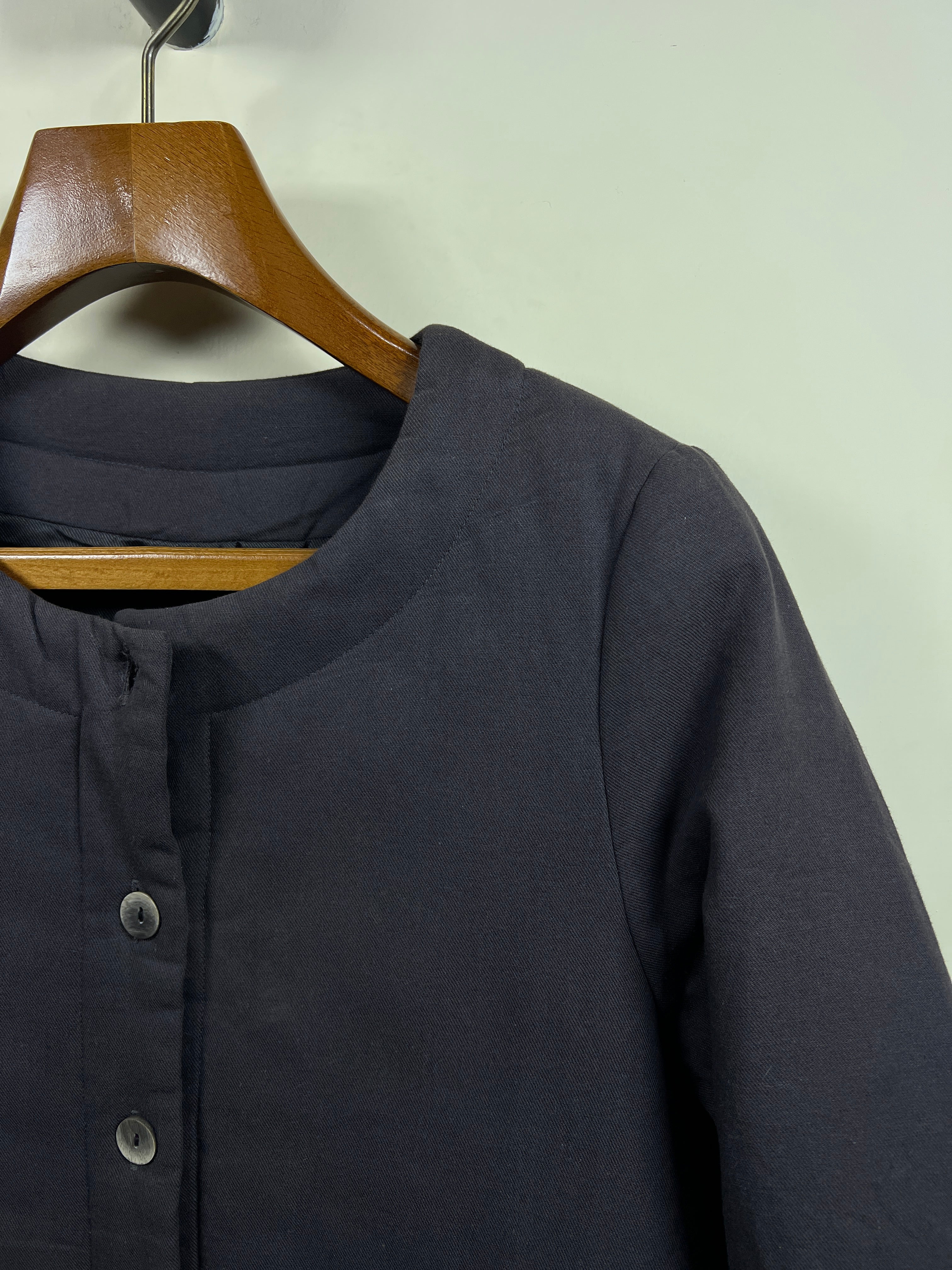 Wool Long Coat (Women) (Small-Medium)