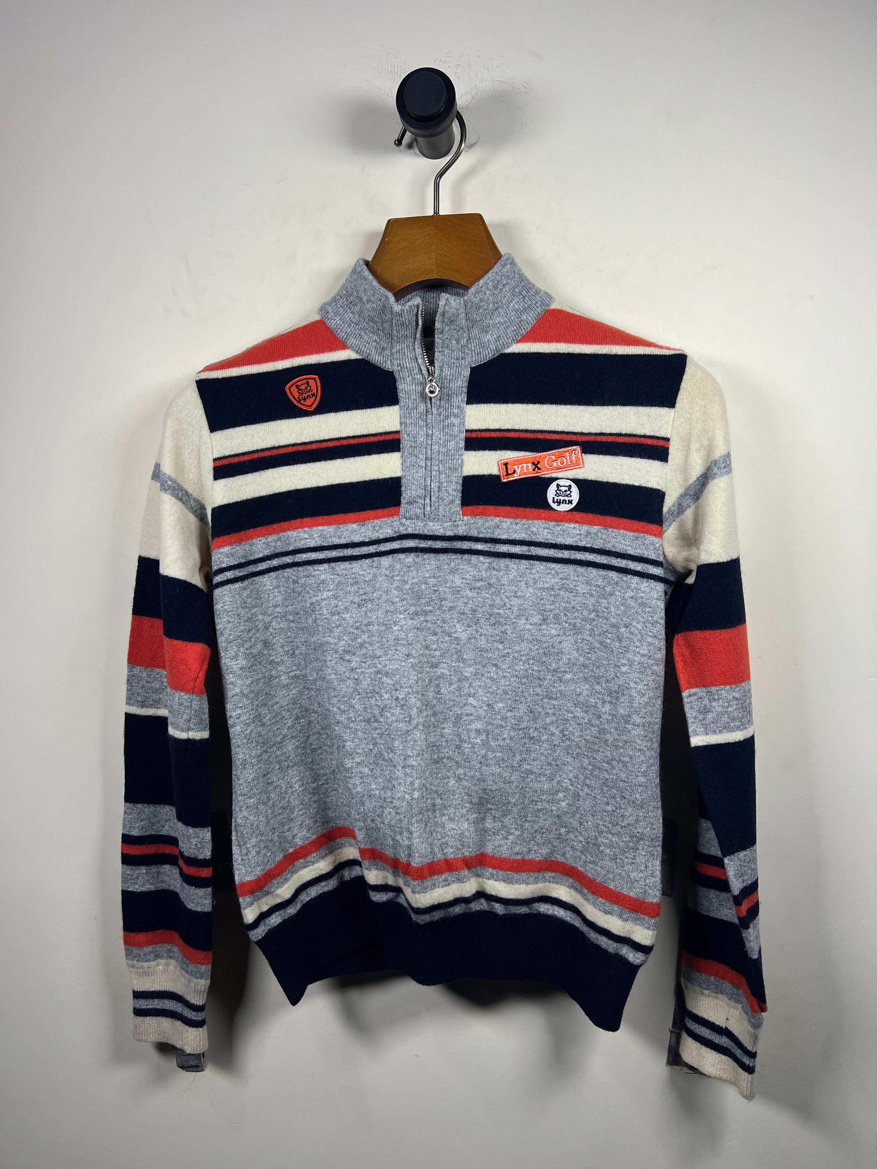 Lynx Golf Quarter Zipper Sweater (Small)