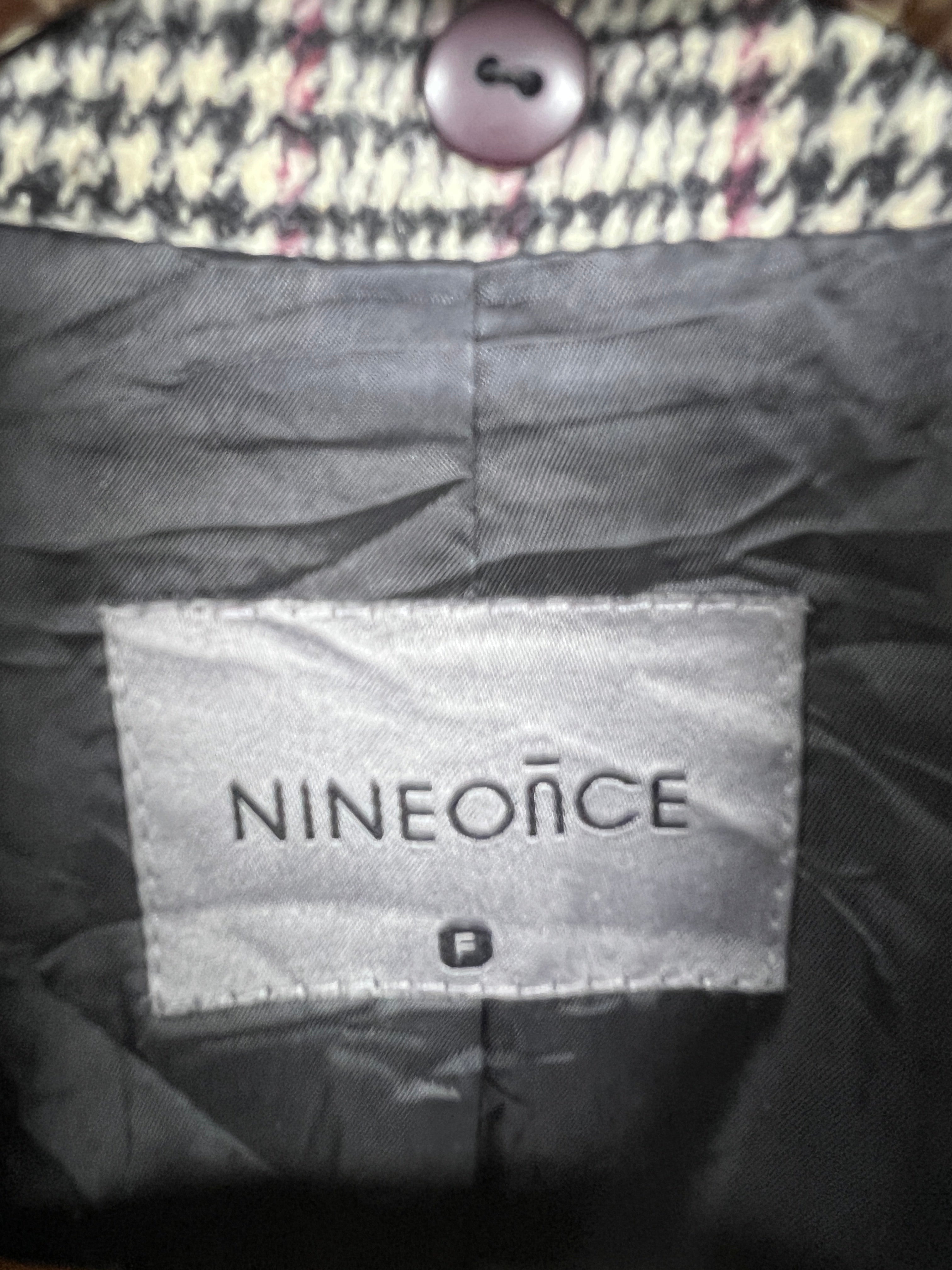 Nine Once Wool Long Coat (Women) (Medium-large)