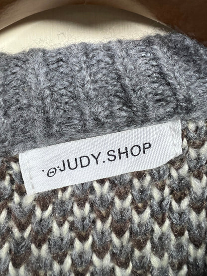Judy Shop Cable Knitted Sweater (Women) (Large/X-Large)