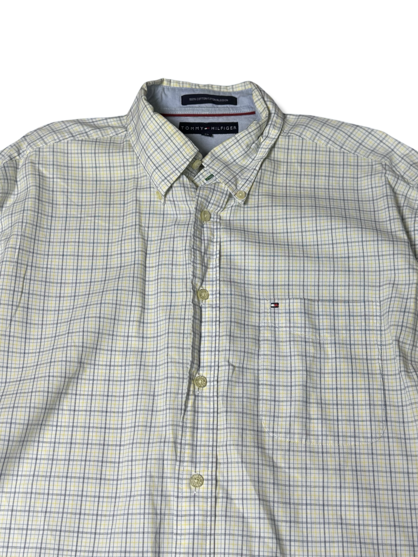 Tommy Hilfiger Buttoned Down Casual Shirt (X-Large)