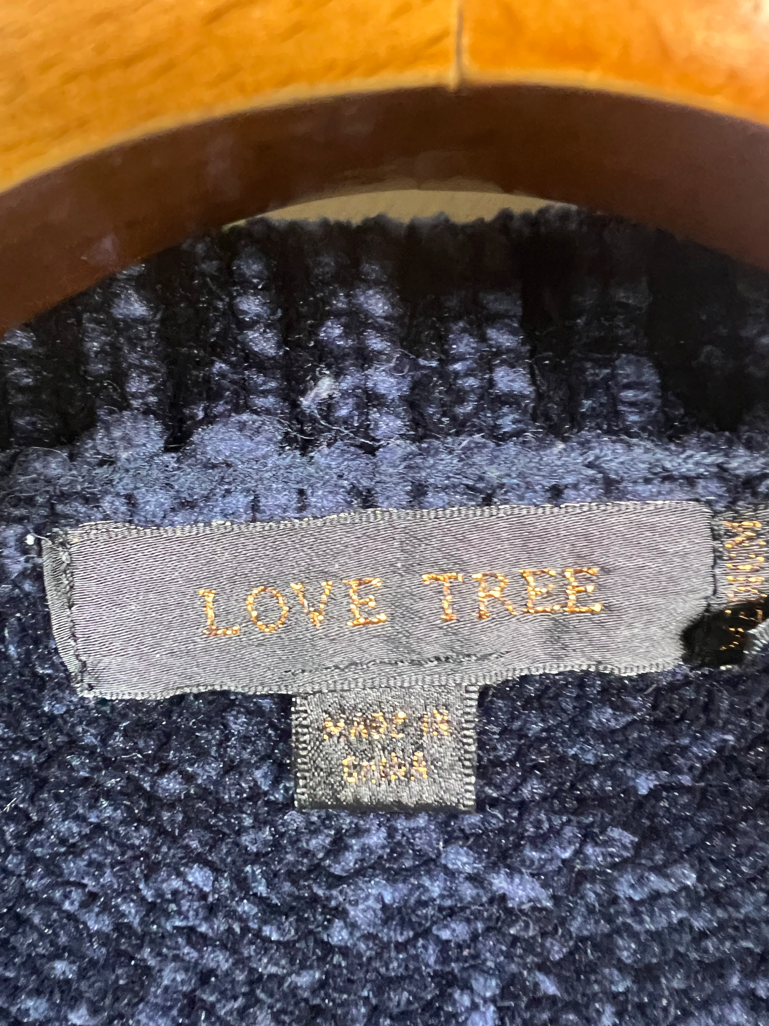 Love Tree Velvet Sweater (Women) (X-Large)