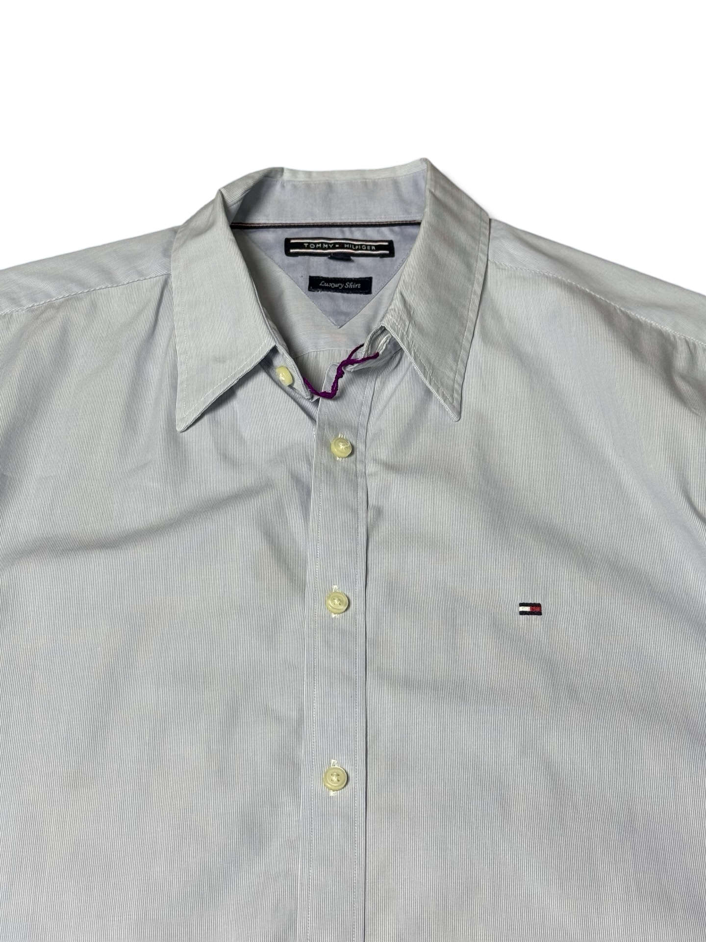 Tommy Hilfiger Buttoned Up Dress Shirt (Medium)