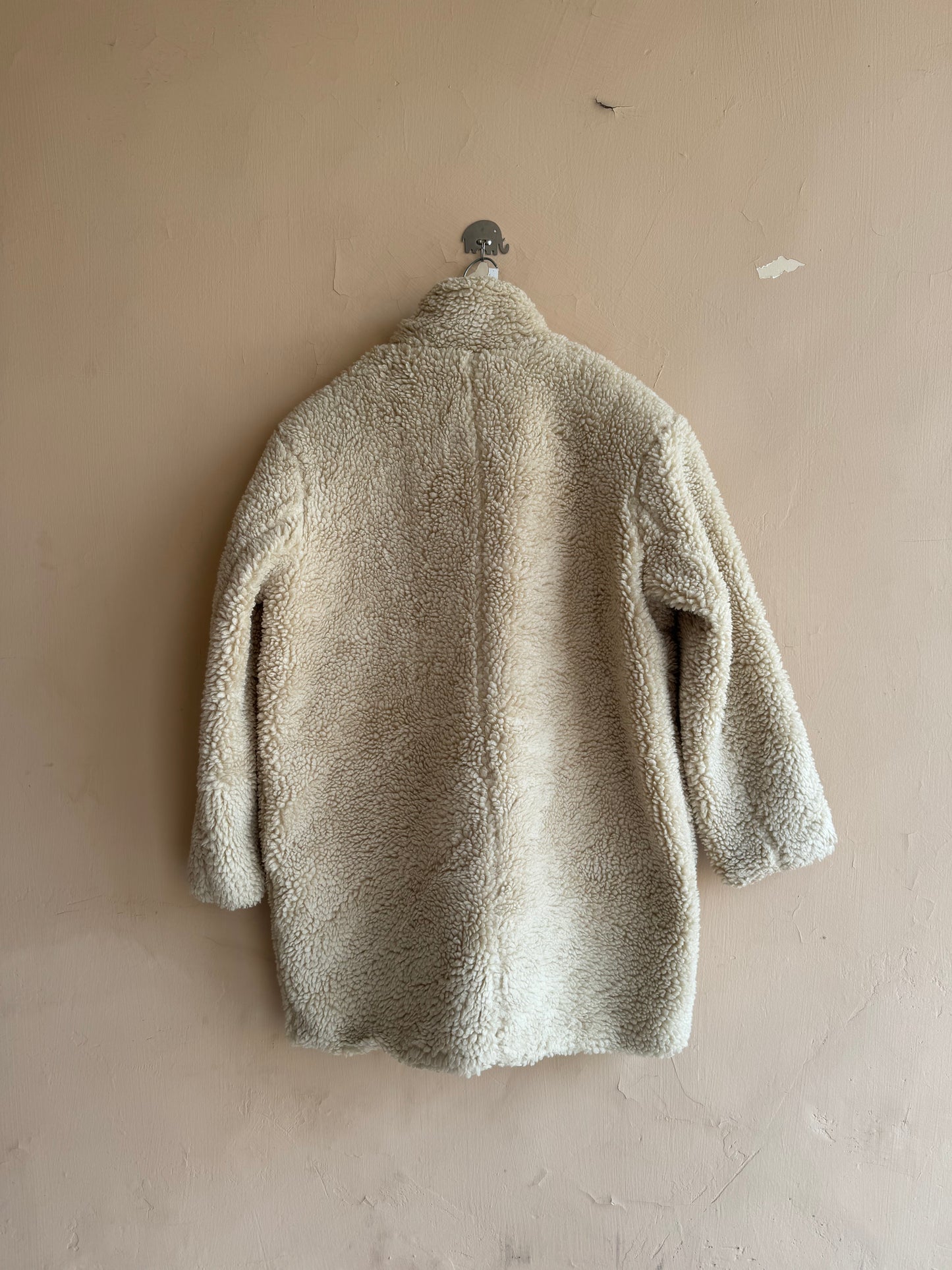 H&M Teddy Coat (Small-Medium)