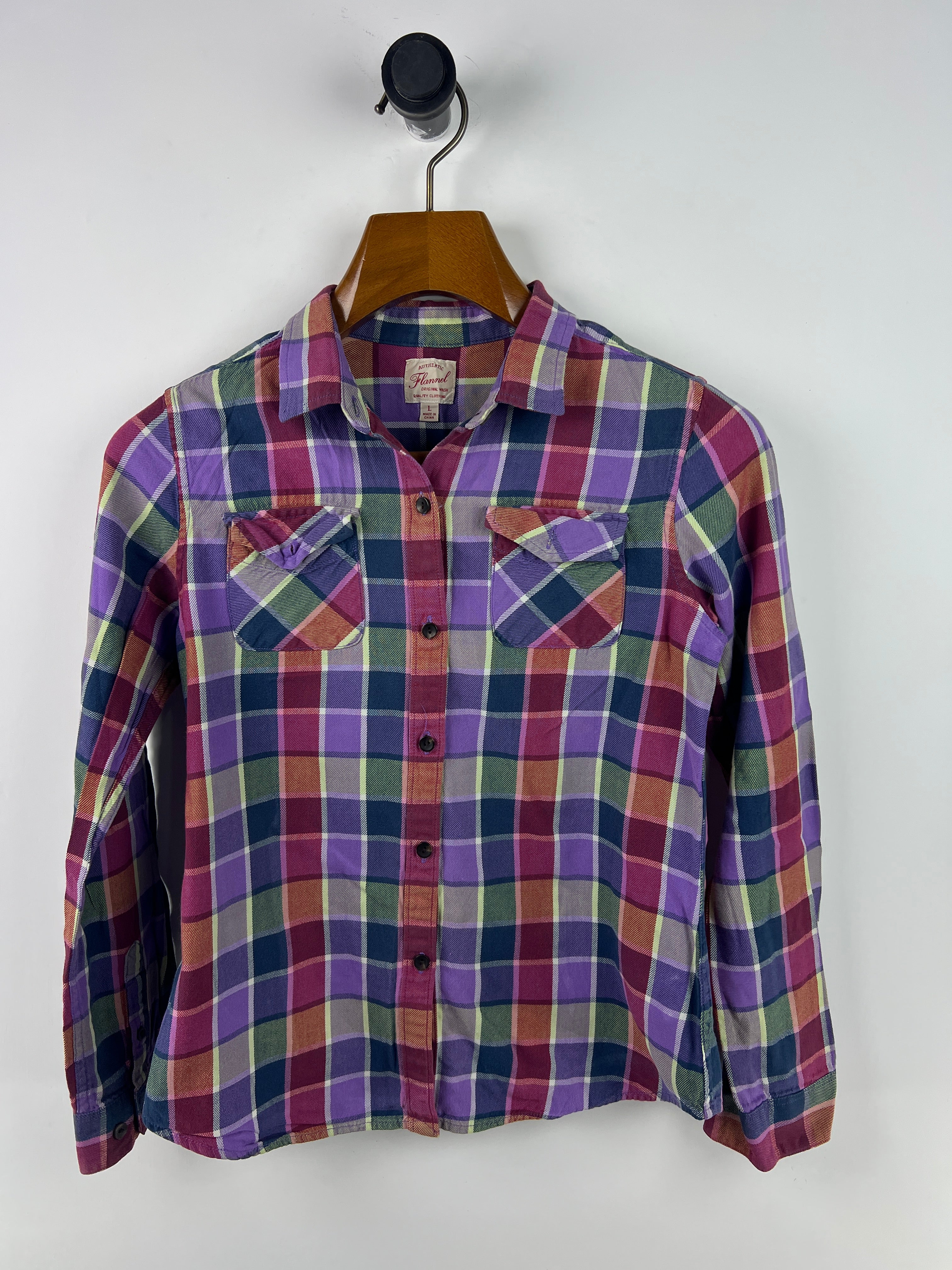 Flannel Shirt (Women) (Small-Medium)