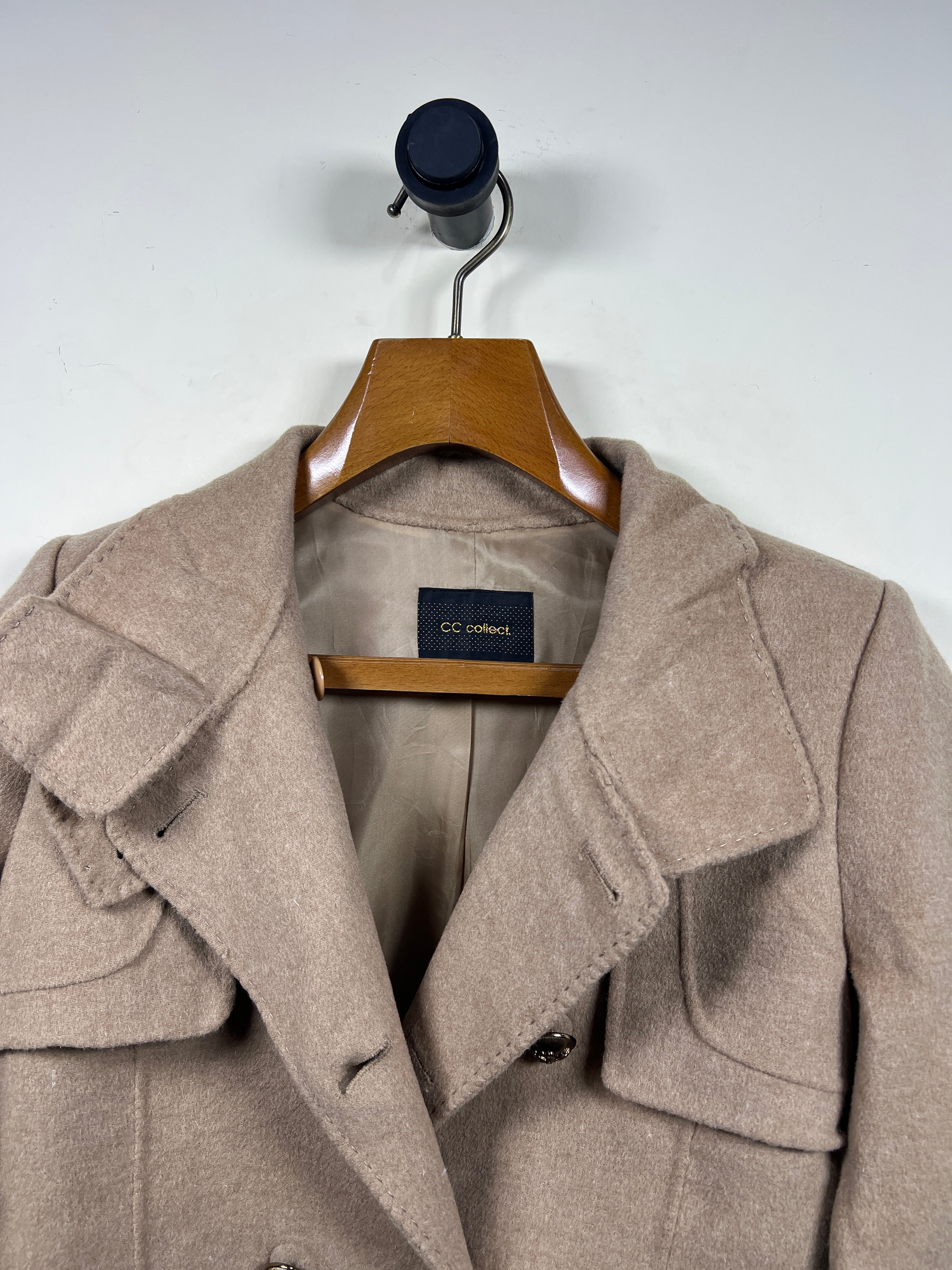 Cc Collect Wool Long Coat (Women) (Small-Medium)