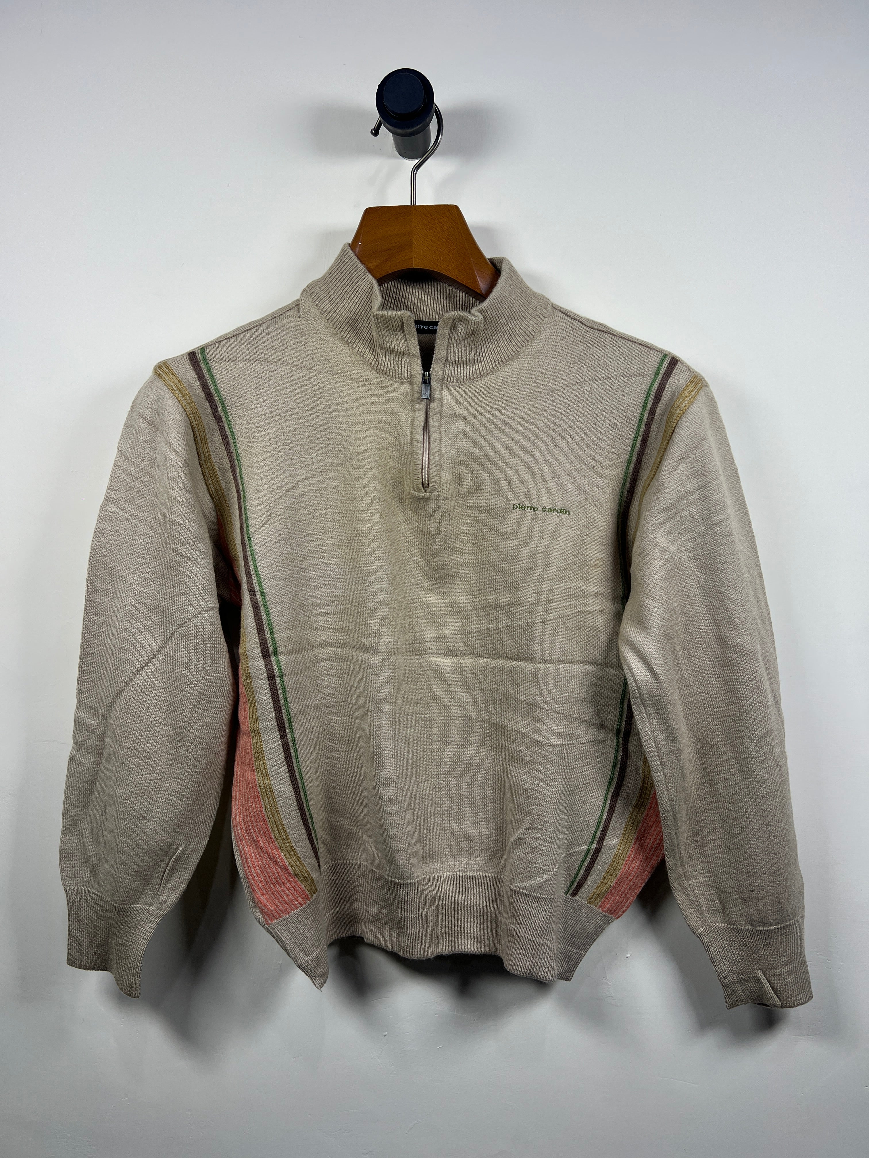 Pierre Cardin Quarter Zipper Sweater (Women) (Medium-Large)