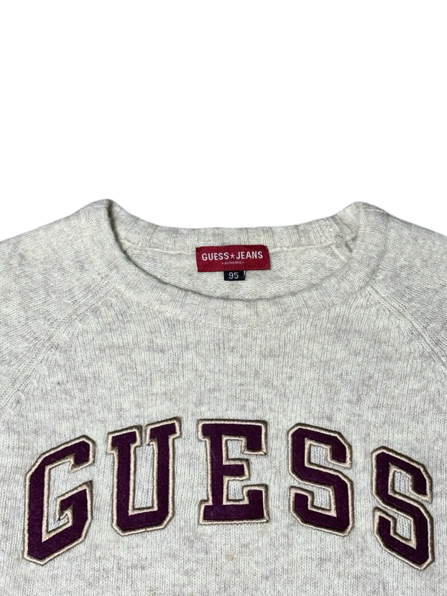 Guesss Old Money Lambswool Sweater (Small)