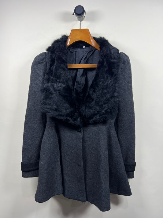 Wool Long Coat (Women) (Small-Medium)