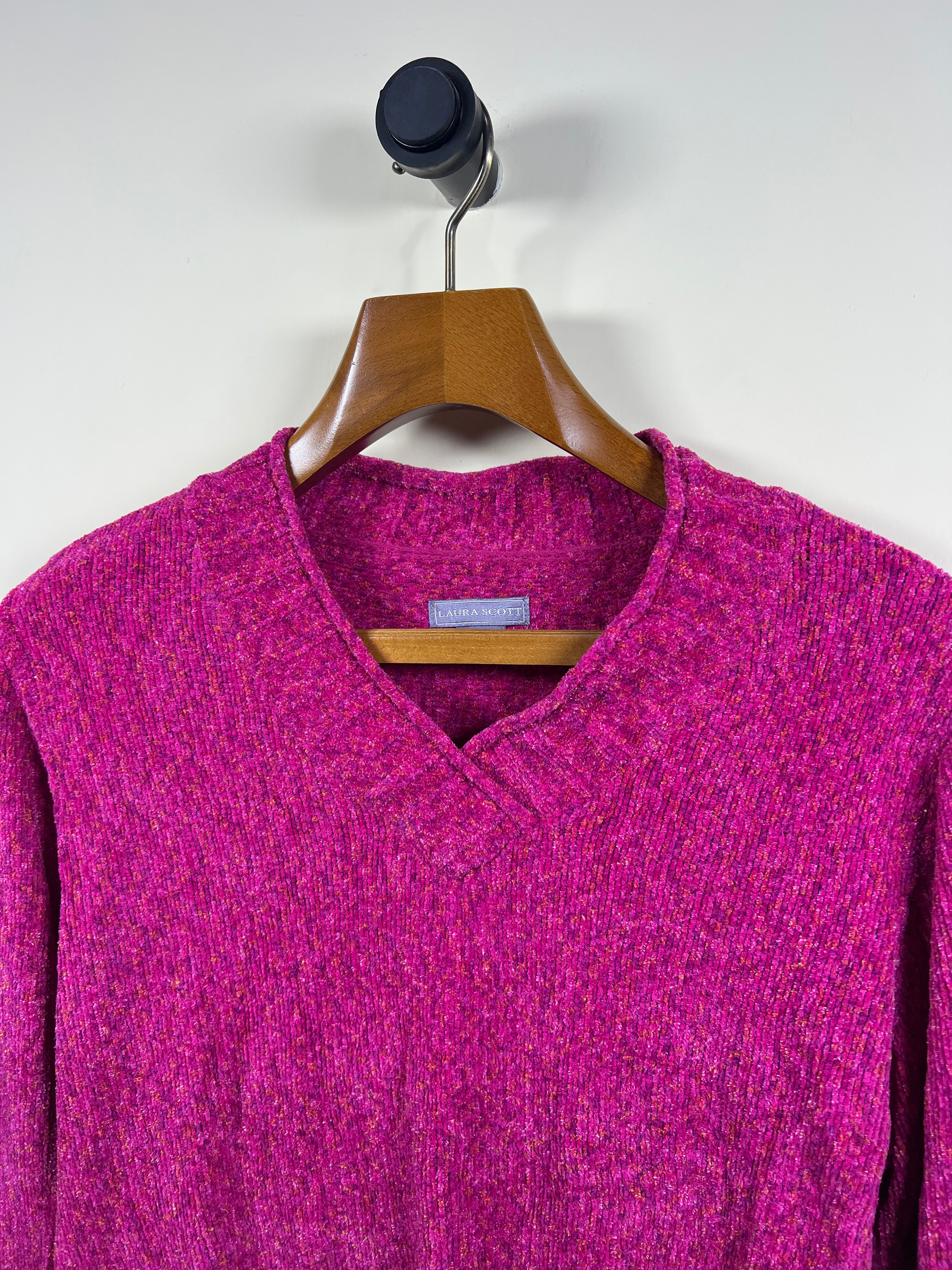 Laura Scott Velvet Sweater (Women) (Large/X-Large)