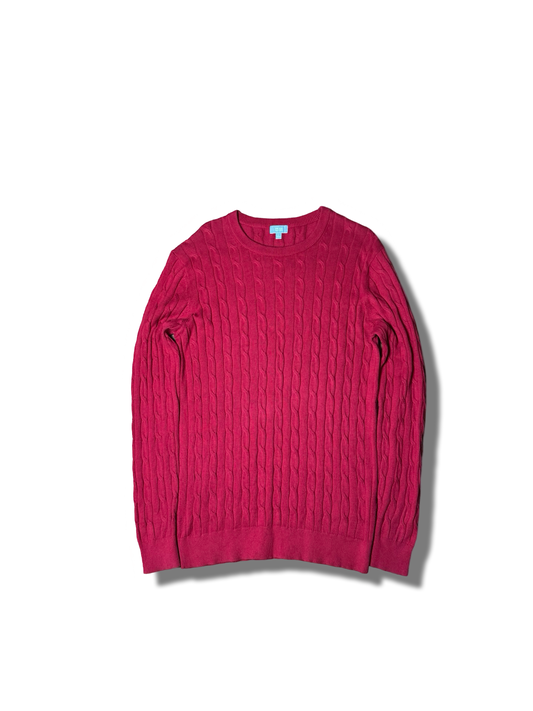 Uniqlo Cable Knit Wool Sweater (Medium)