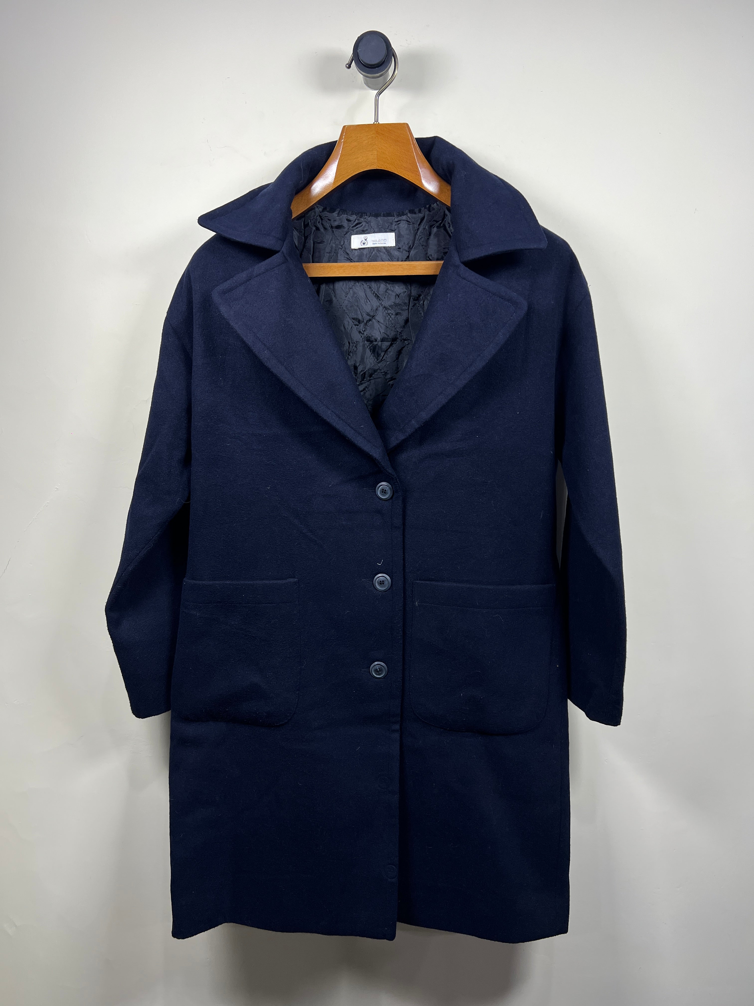 Wool Long Coat (Women) (Medium-large)