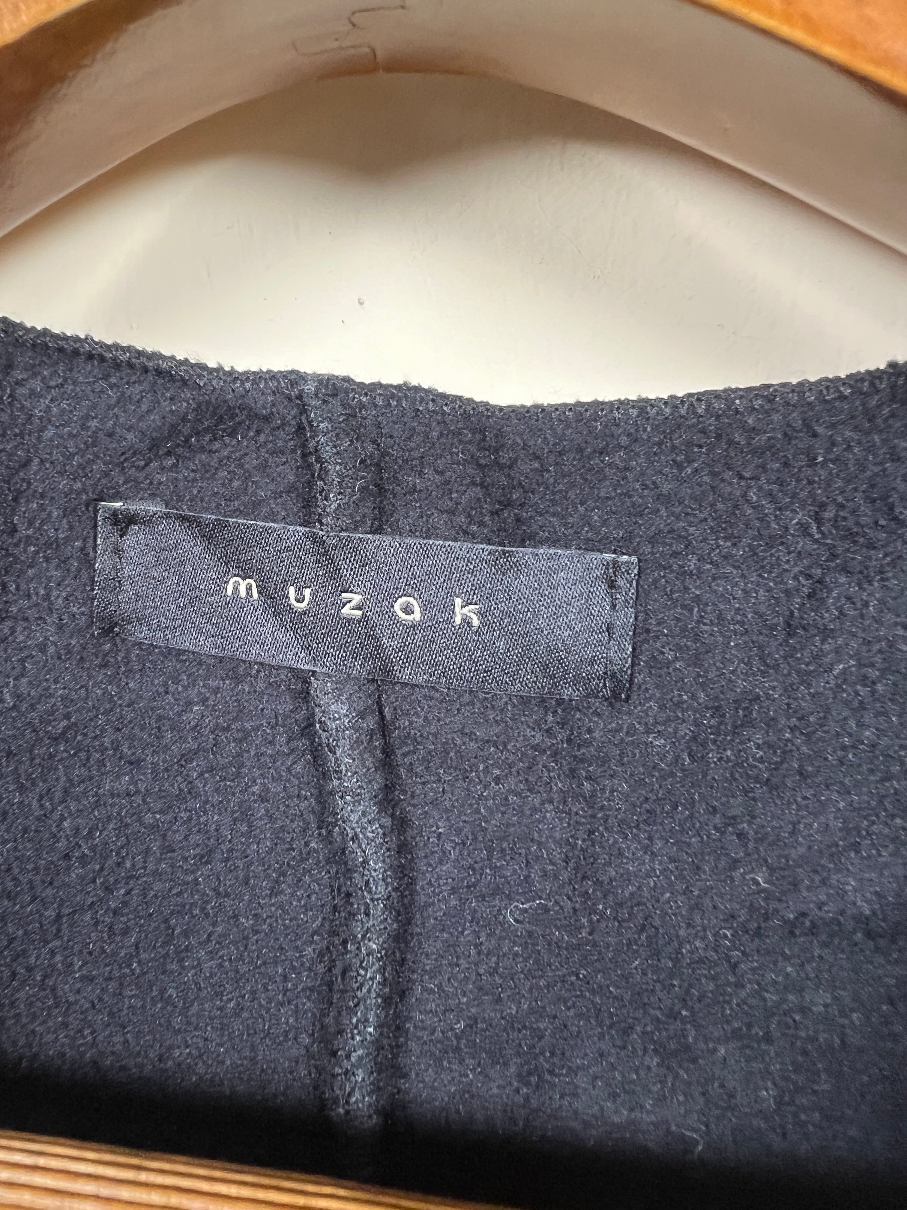 Muzak Wool Long Coat (Women) (Small-Medium)
